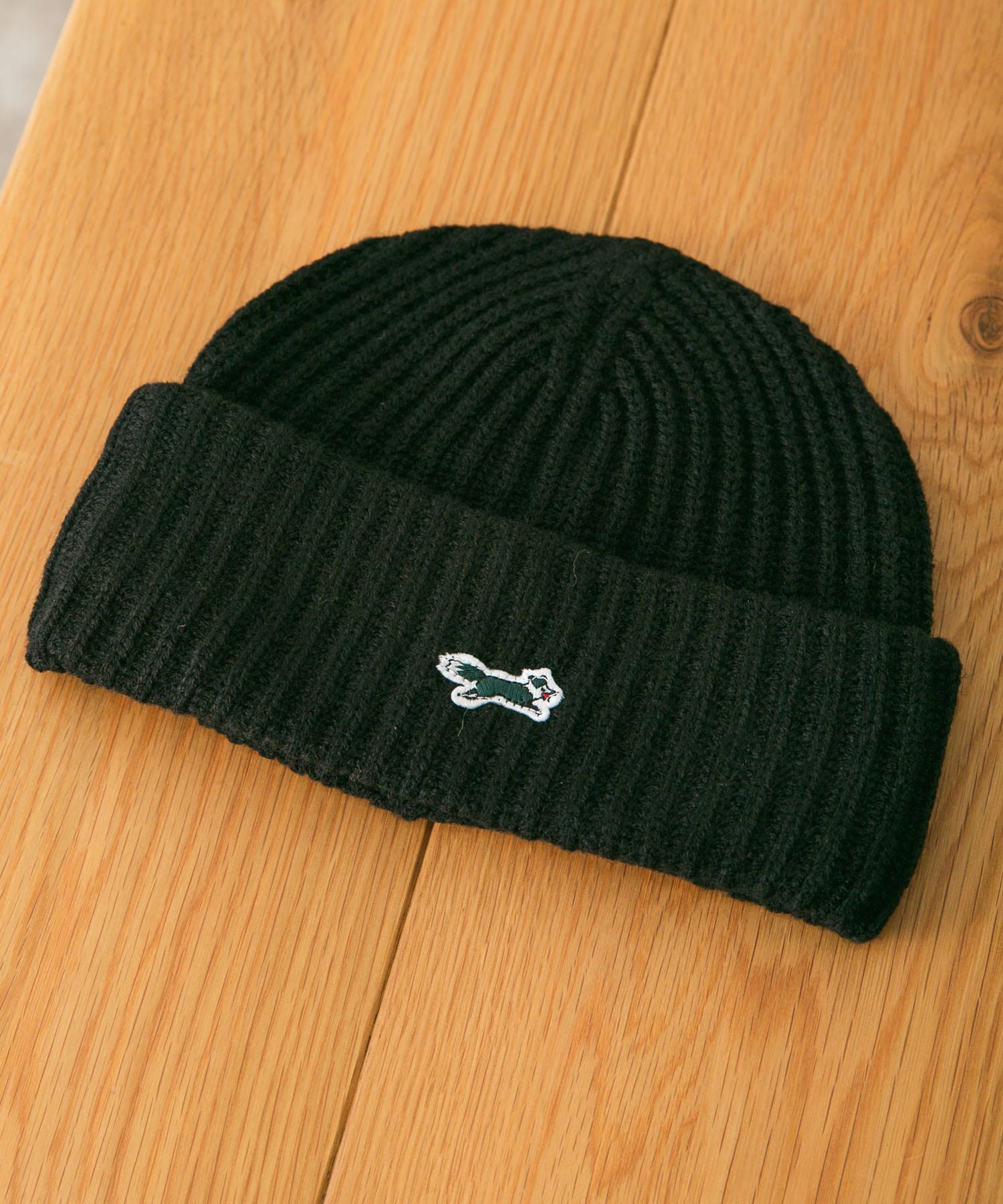 『別注』PENNEYS×DOORS　THE FOX KNITCAP Black -