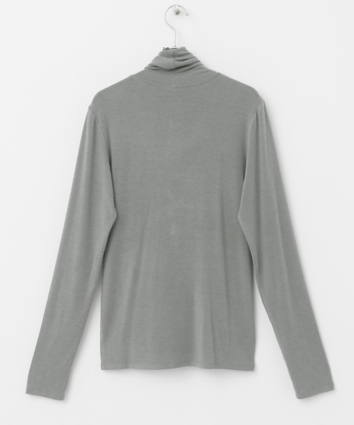 『高山都×DOORS』ウールミックスシアータートルプルオーバー S.MINT M