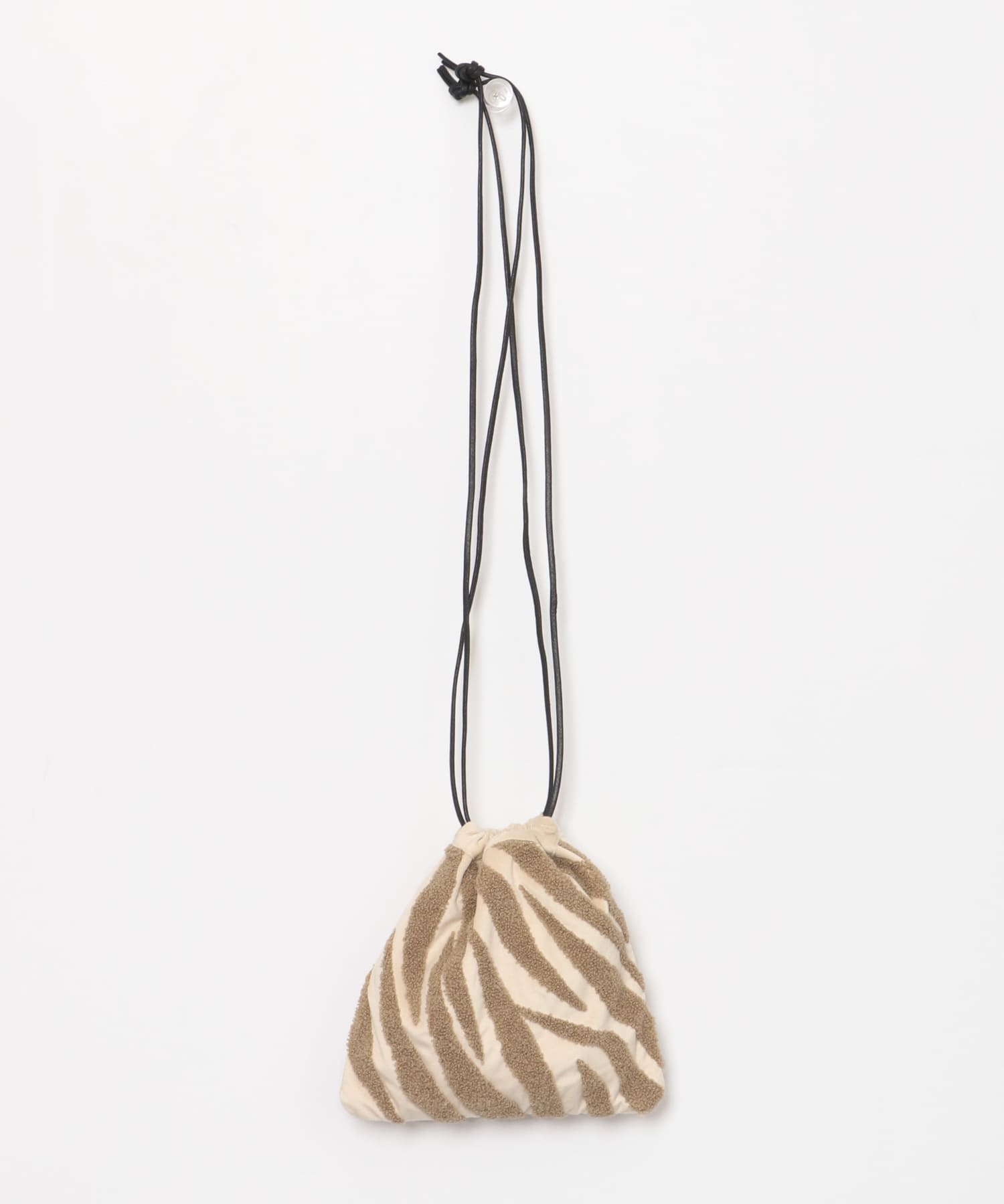 『別注』beej×DOORS　巾着バッグ BEIGE -