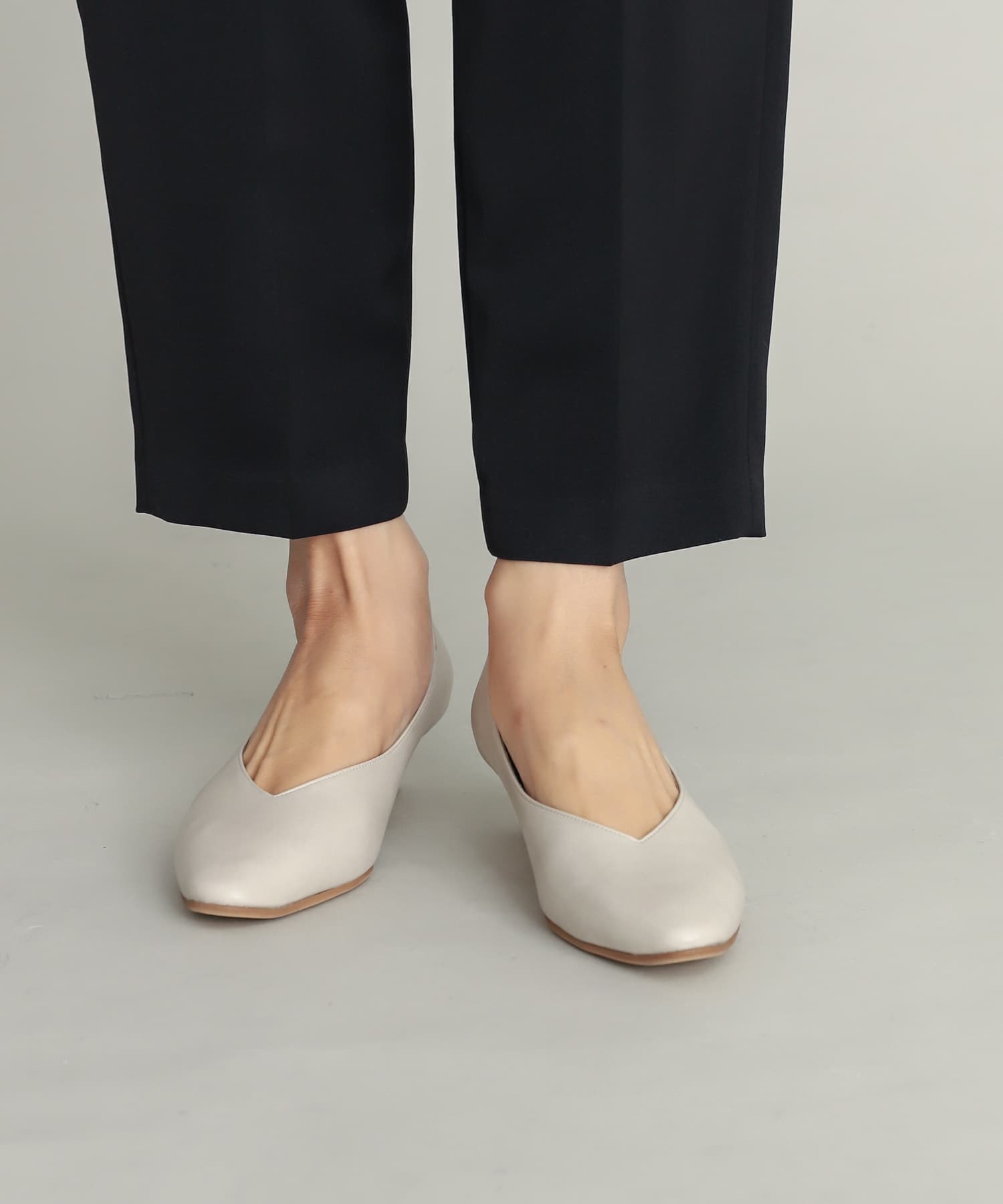 ソフトヒールパンプス L/GREGE 36