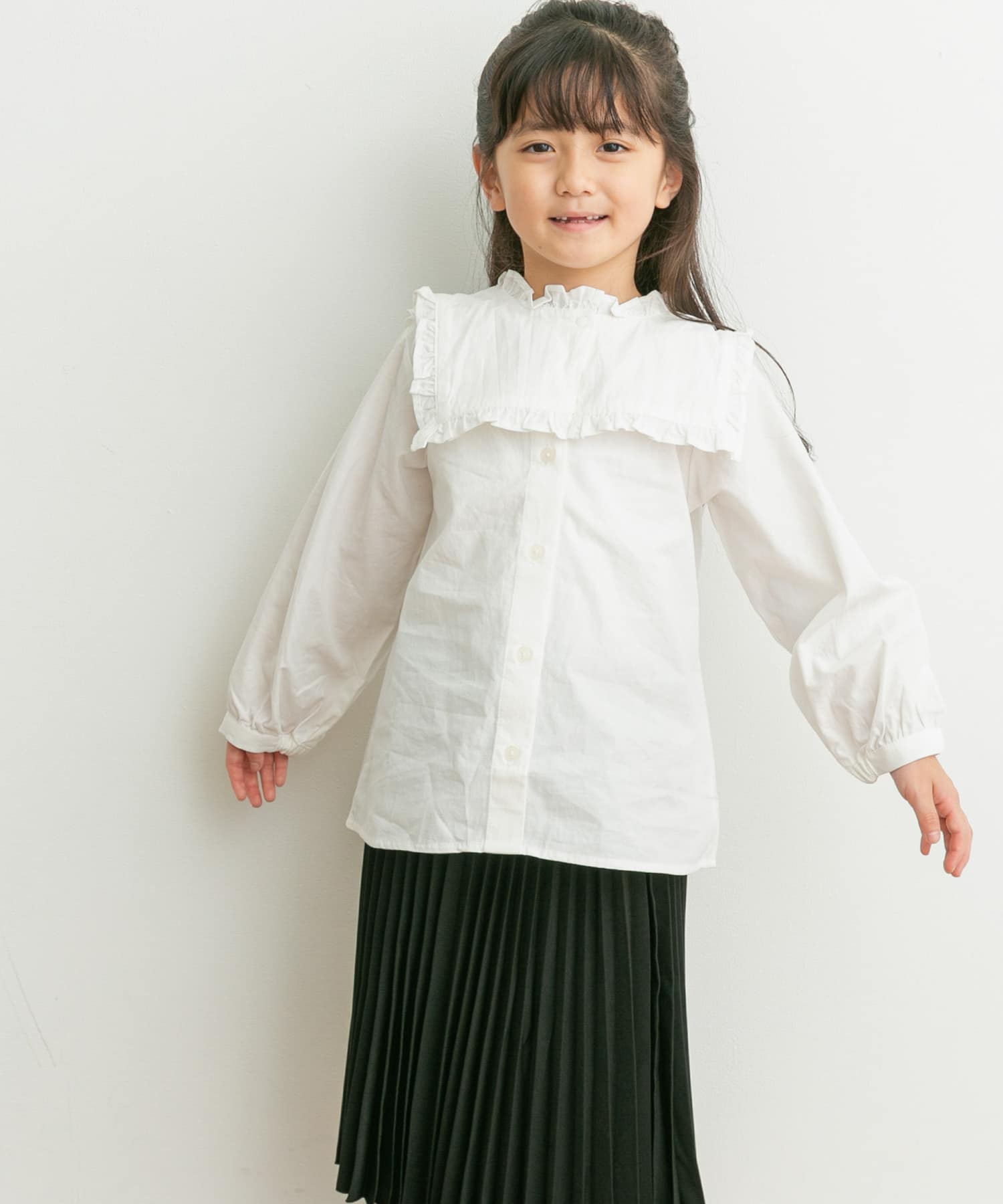 別衿付きブラウス(KIDS)