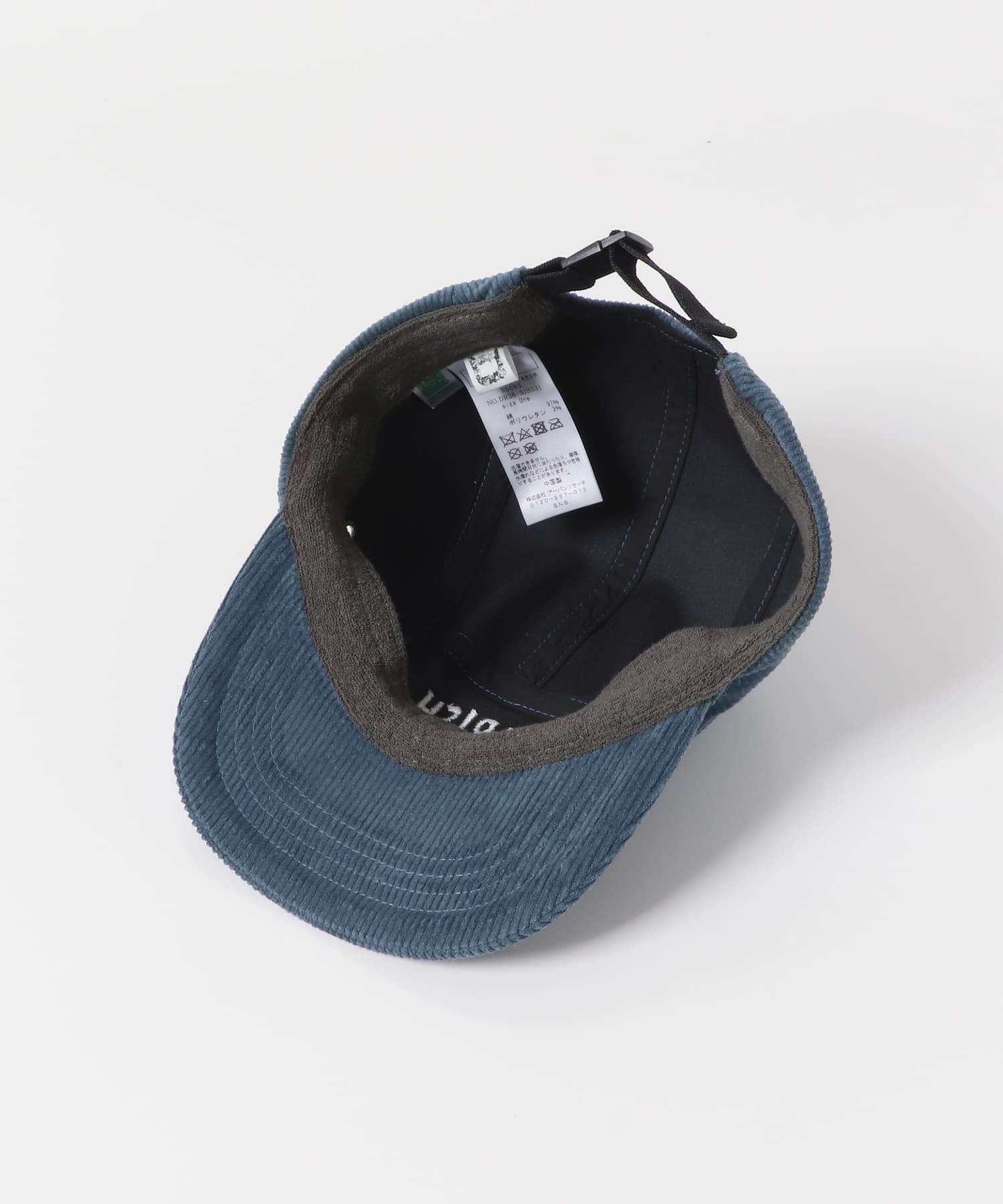 コーデュロイロゴキャップ(KIDS) BLUE one