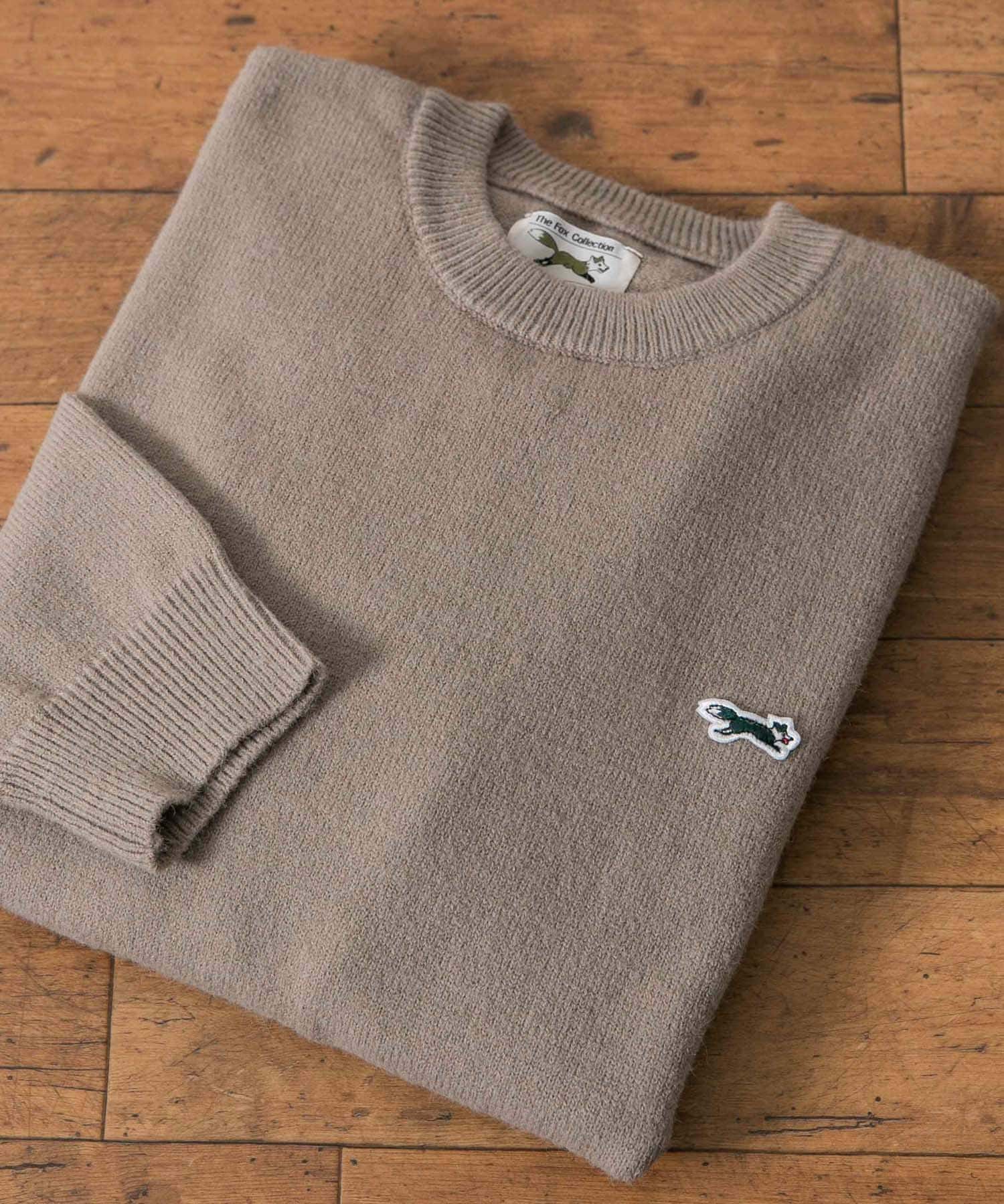 『別注』『ユニセックス』PENNEYS×DOORS　THE FOX クルーネックスフレニット TAUPE XL