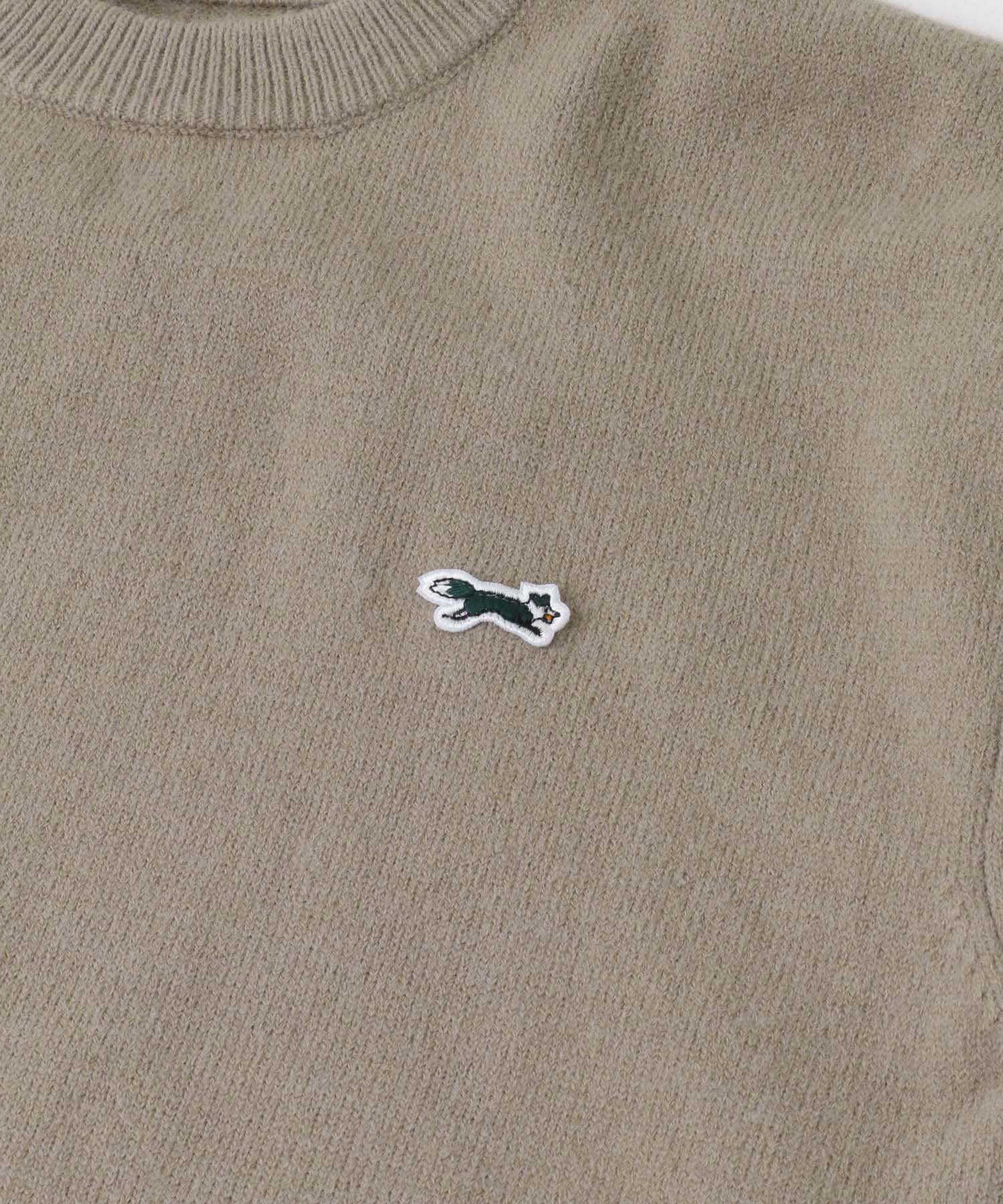 『別注』『ユニセックス』PENNEYS×DOORS　THE FOX クルーネックスフレニット TAUPE M