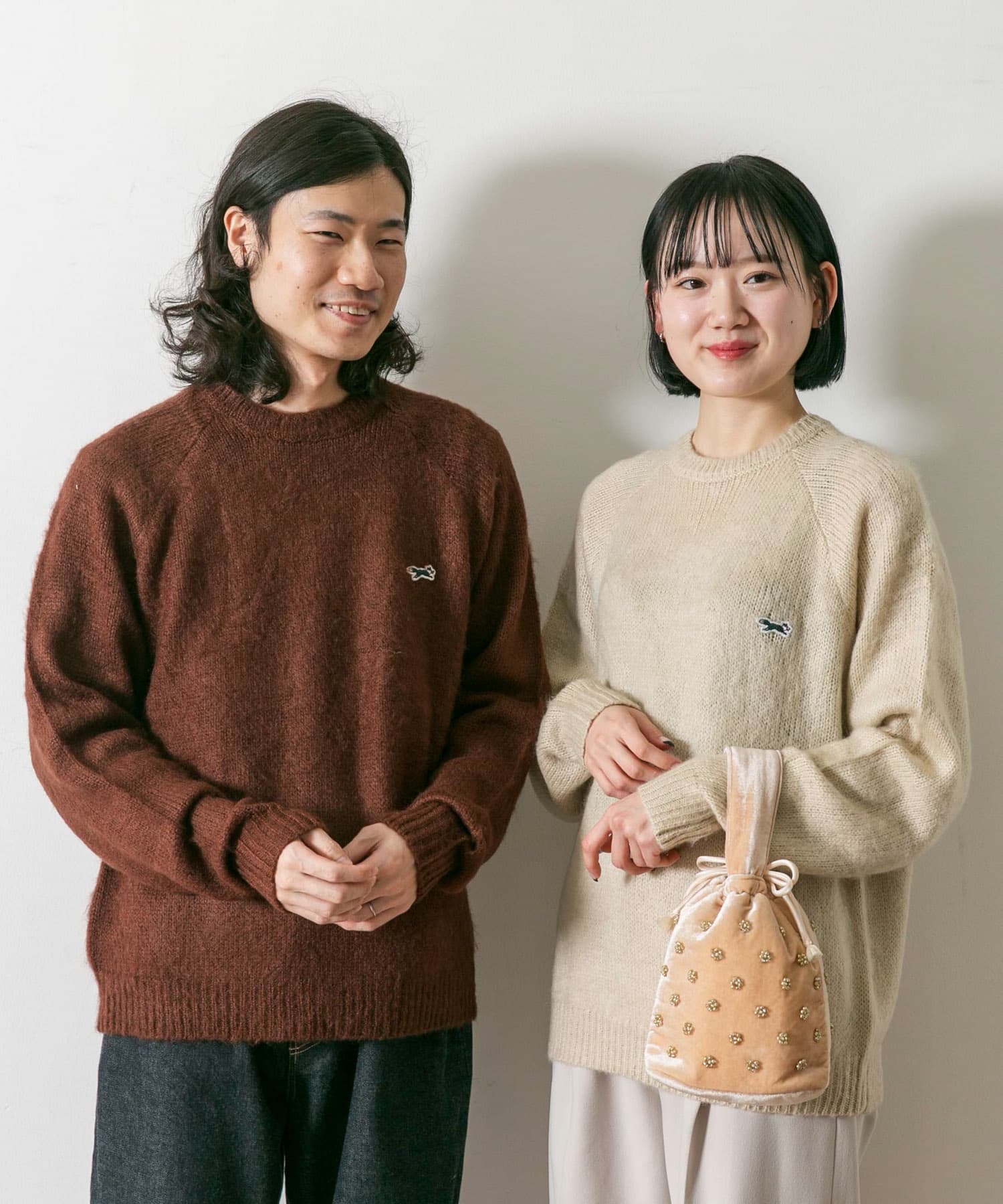 身長：170cm サイズ：L / 身長：162cm サイズ：M