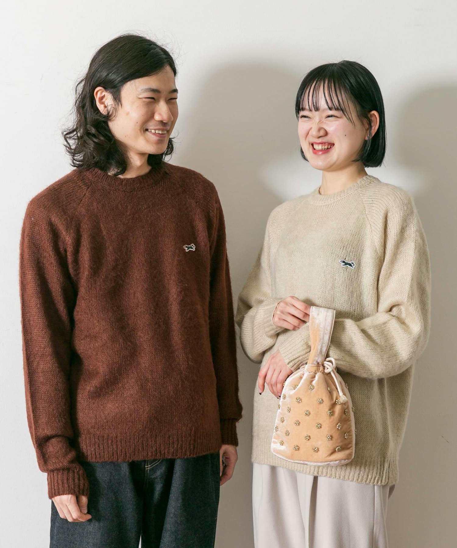 身長：170cm サイズ：L / 身長：162cm サイズ：M