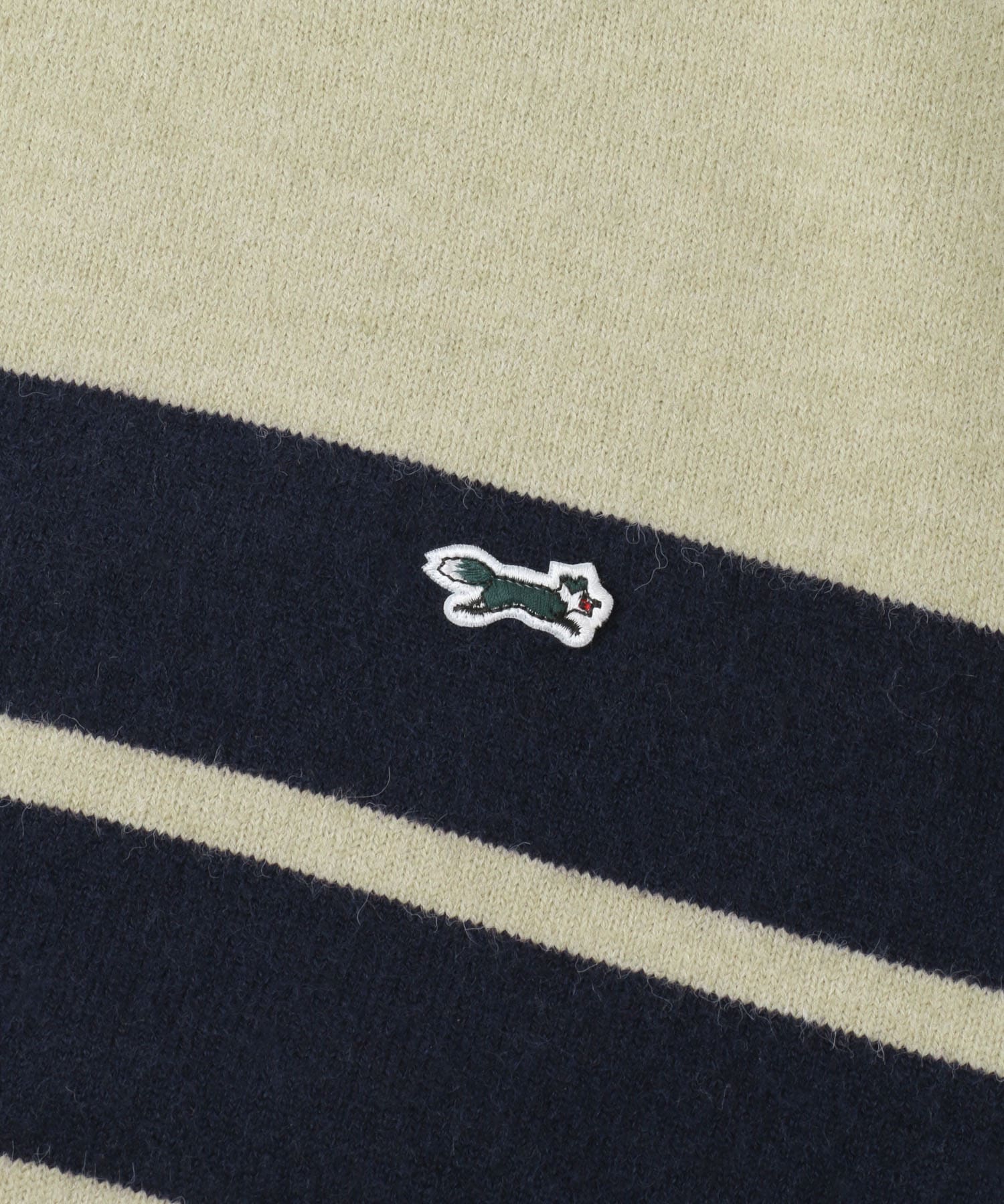 『別注』PENNEYS×DOORS　THE FOX ボーダーCNニット OFF M