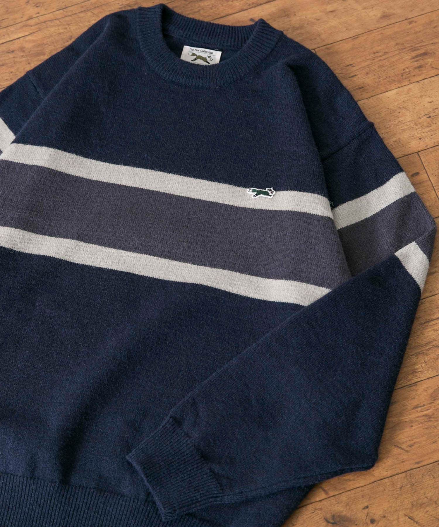 『別注』PENNEYS×DOORS　THE FOX ボーダーCNニット