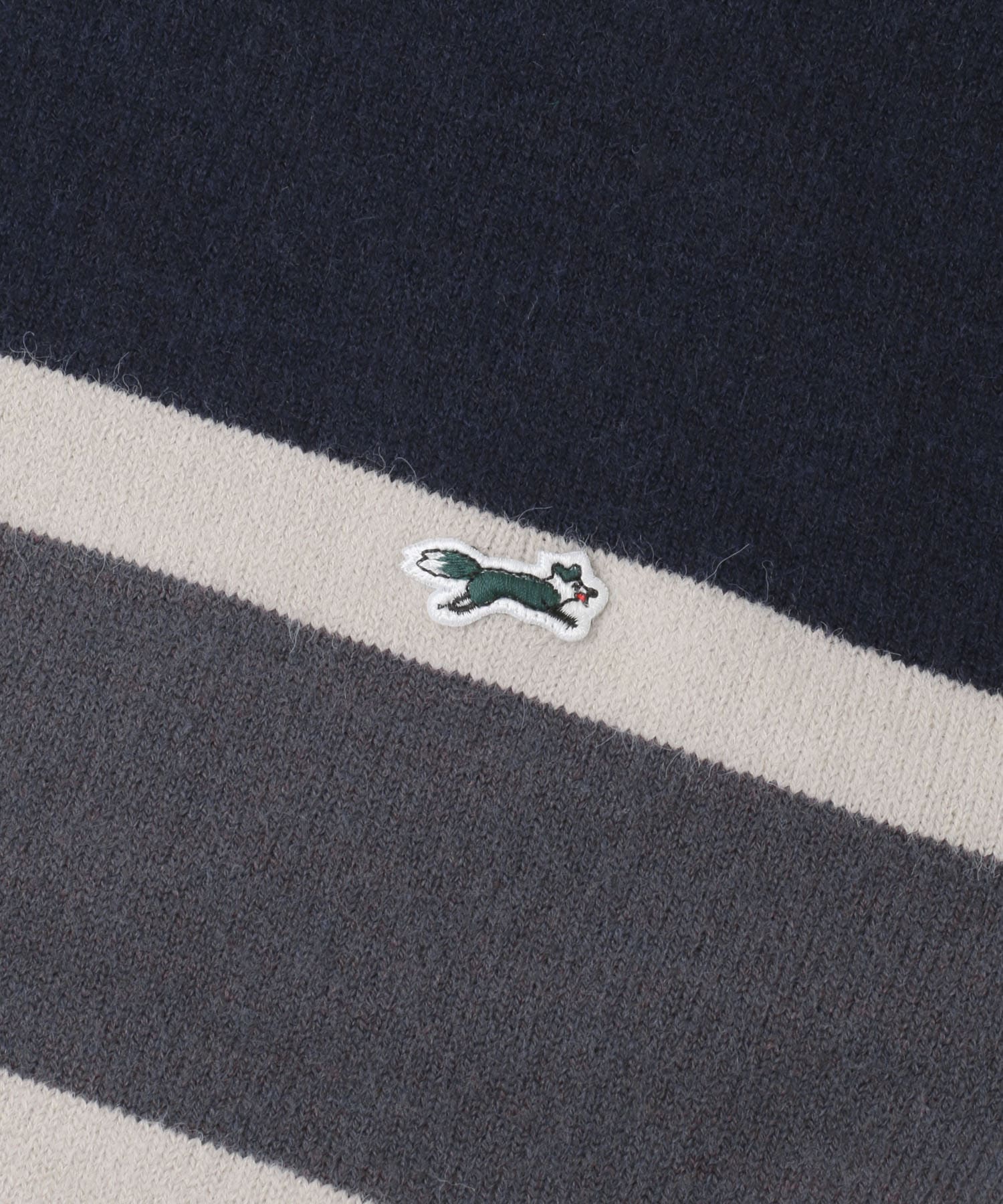 『別注』PENNEYS×DOORS　THE FOX ボーダーCNニット NAVY M
