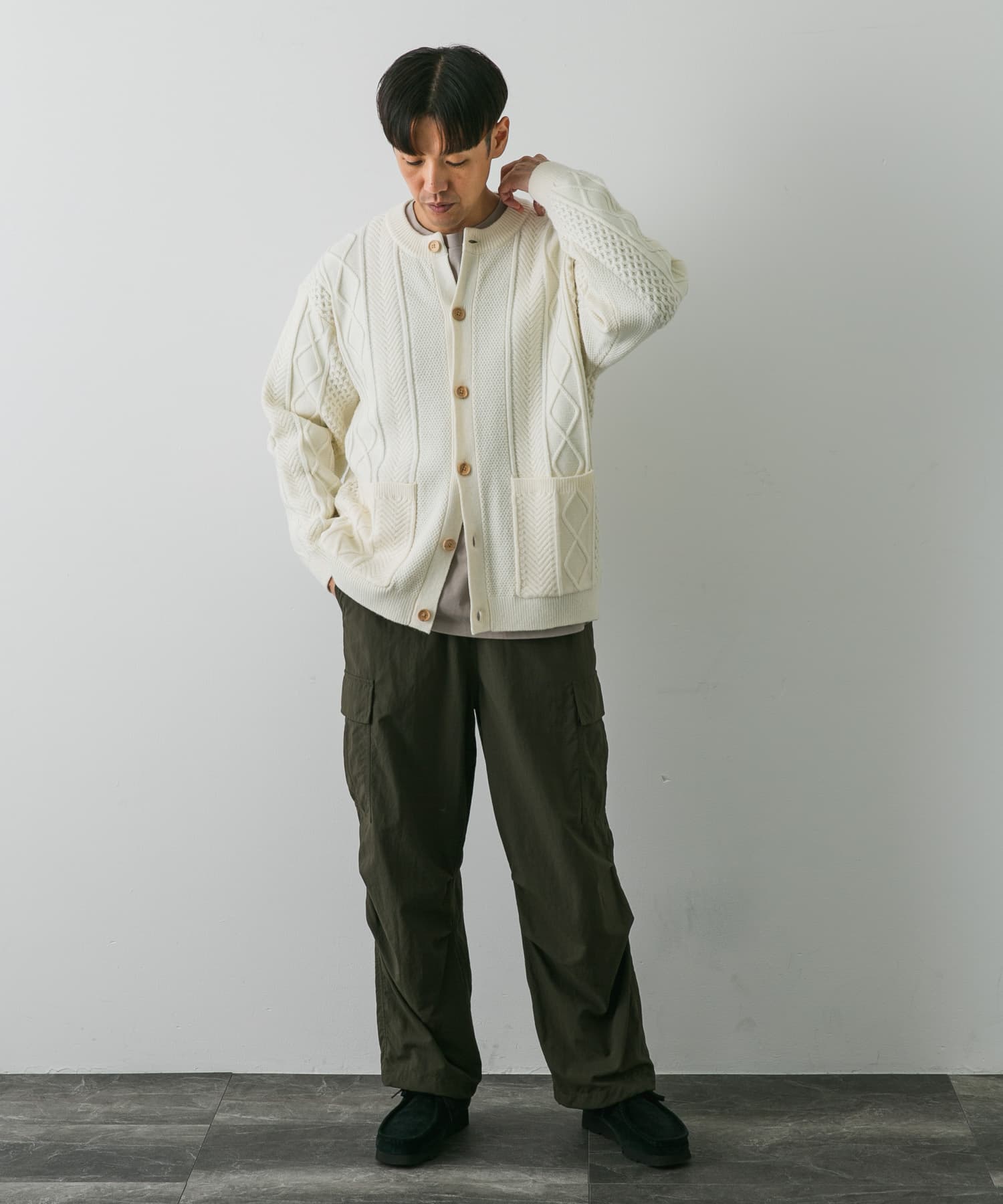 身長：172cm サイズ：L