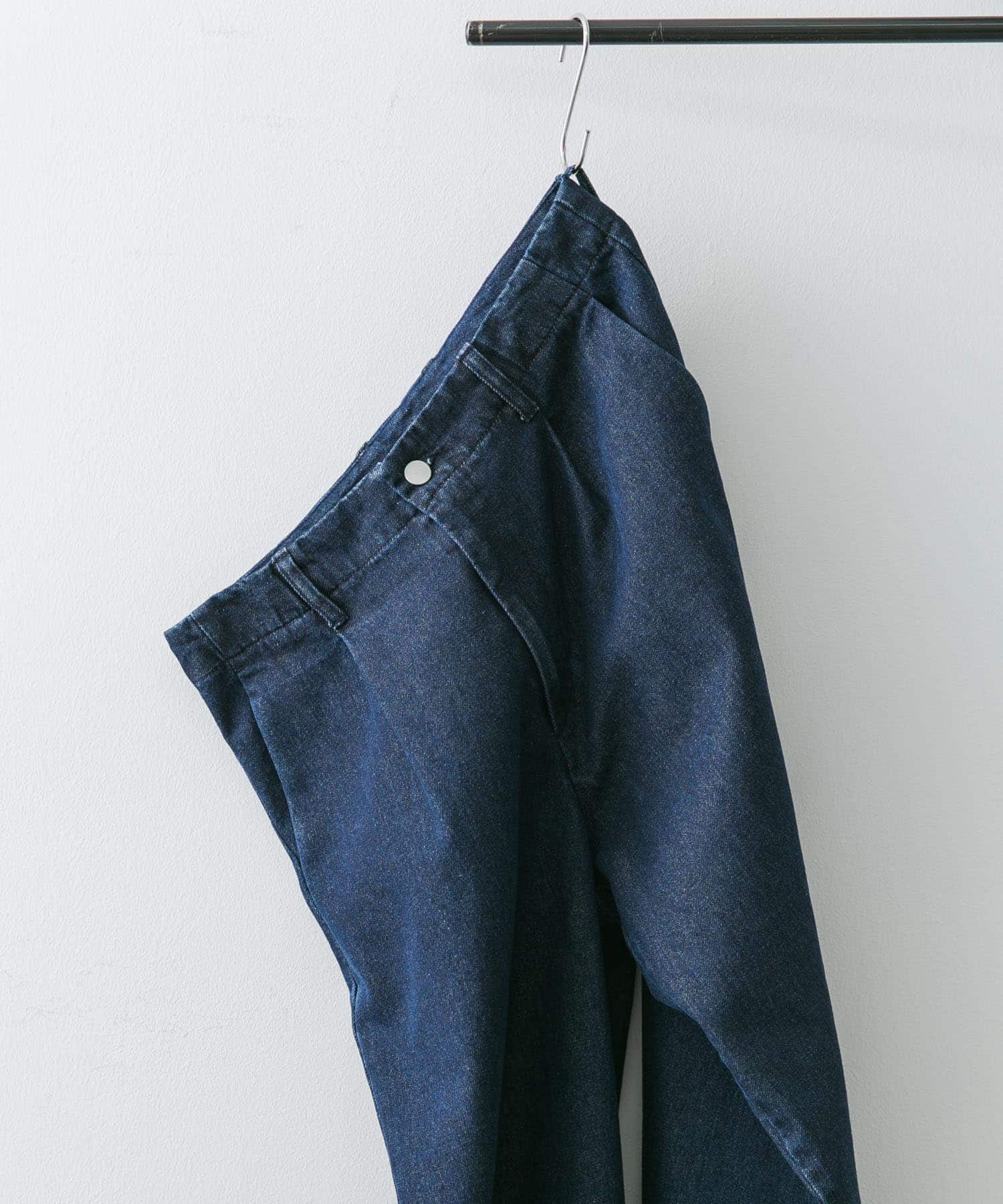ワンタックデニムトラウザー INDIGO M