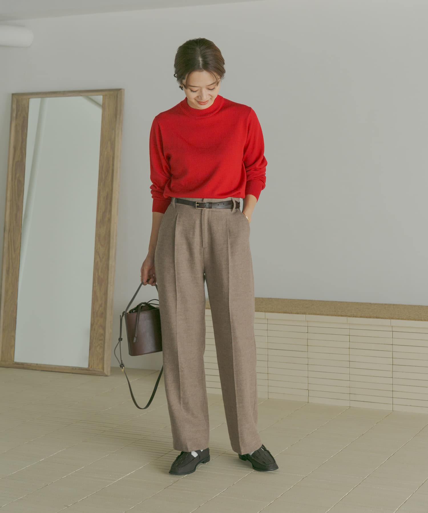 身長：168cm サイズ：M