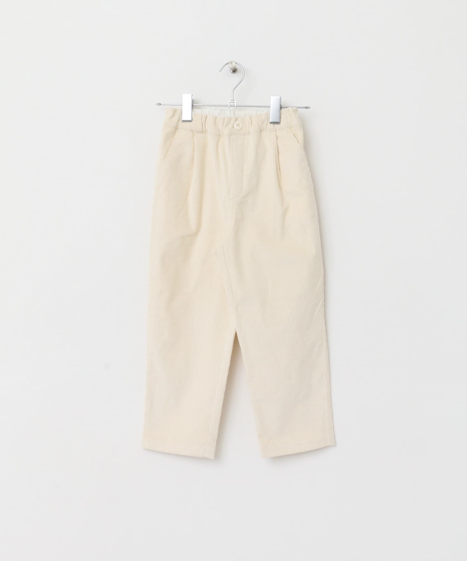 コーデュロイタックパンツ(KIDS) IVORY 105