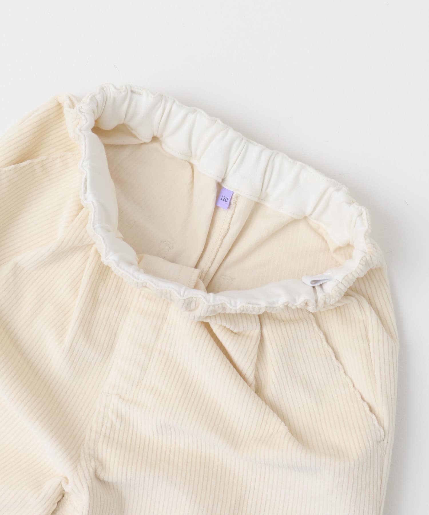 コーデュロイタックパンツ(KIDS) IVORY 105