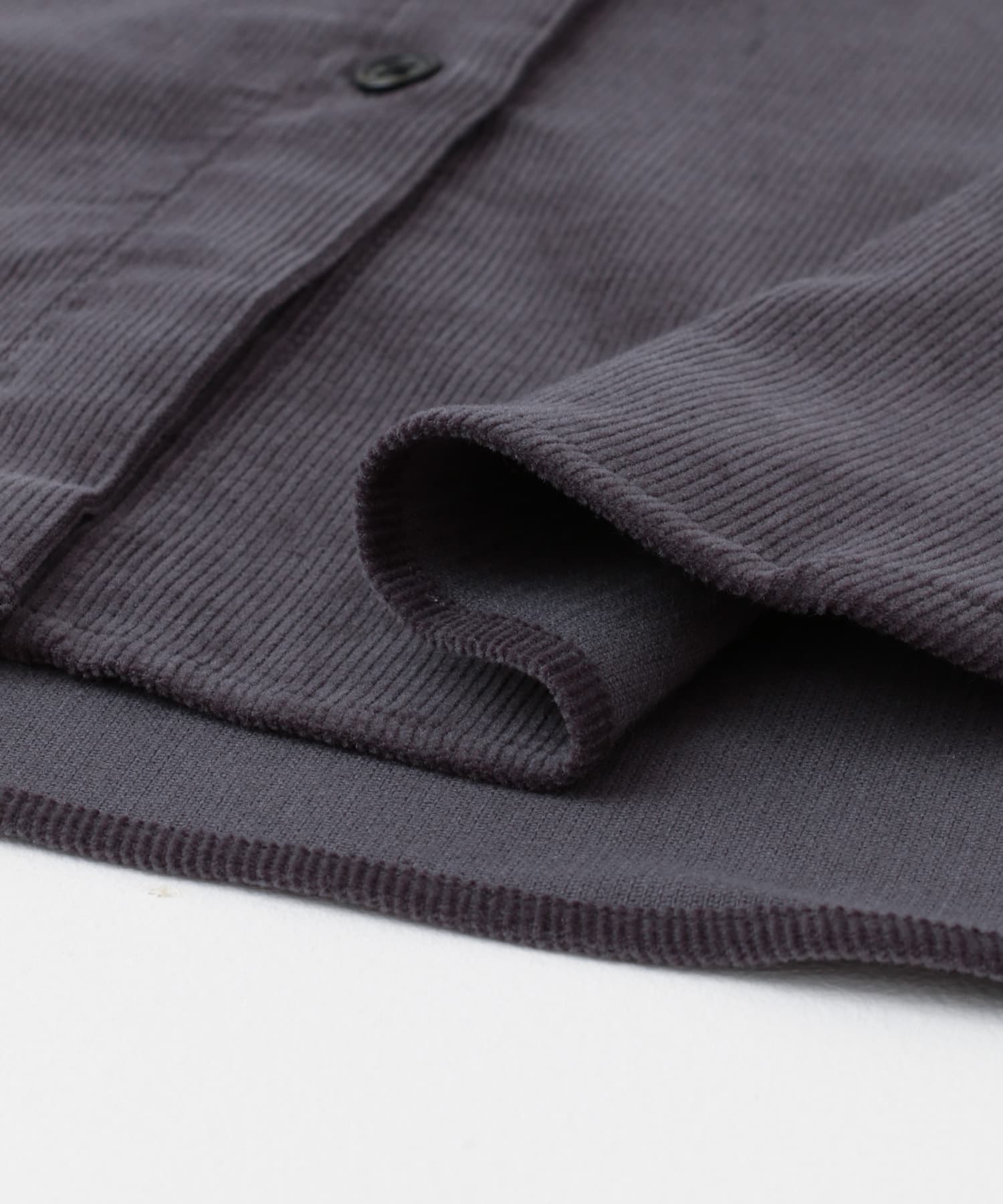 『親子リンク』『UR TECH』コーデュロイシャツワンピース(KIDS) GRAY 105