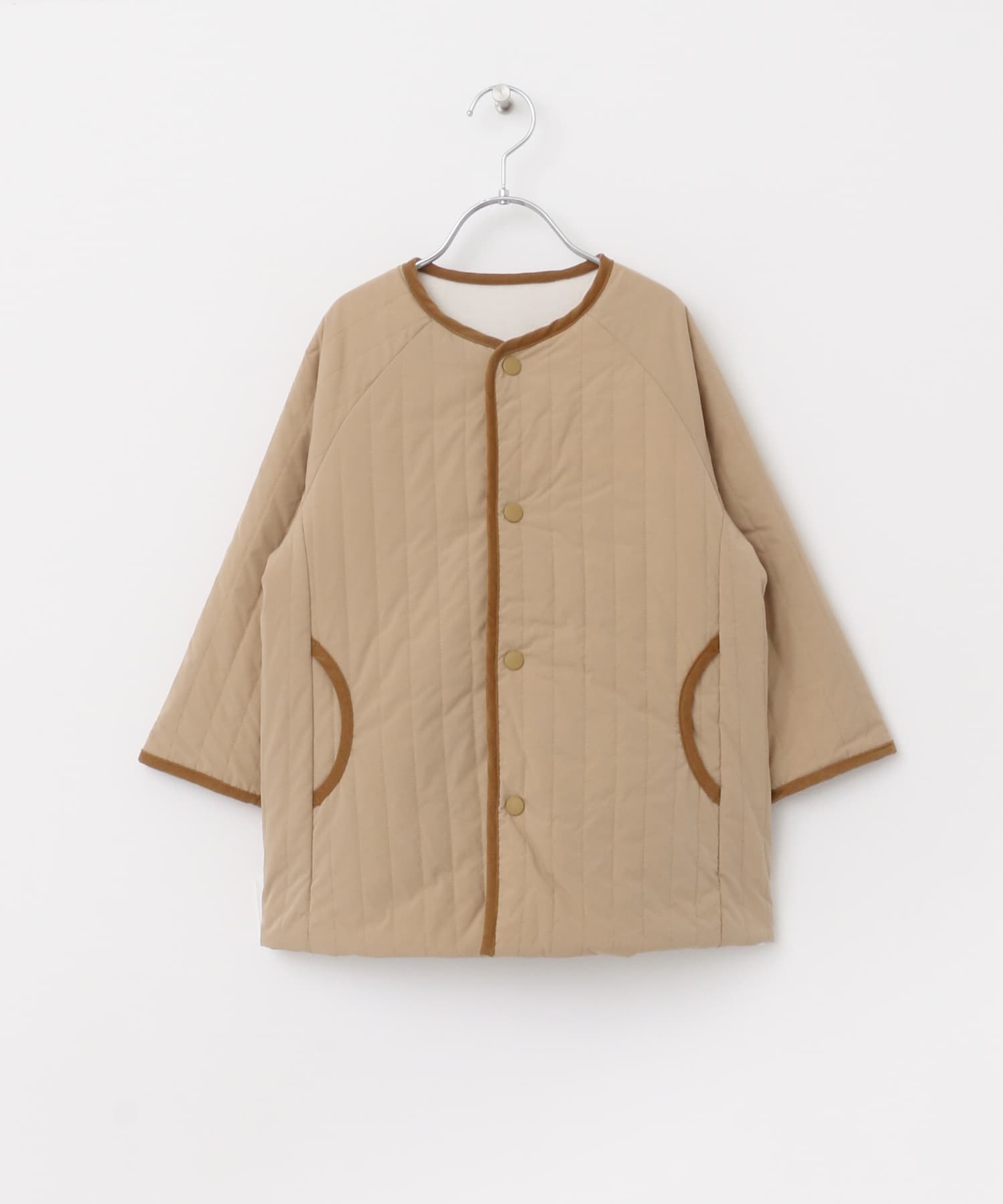 リバーシブルフリースコート(KIDS) IVO×BEI 105