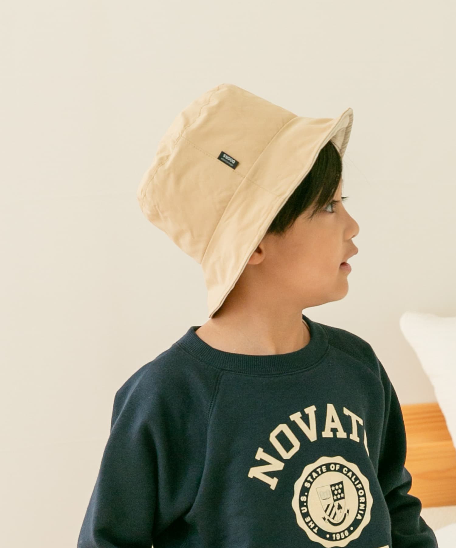 中綿バケットハット(KIDS) IVO×BEI one