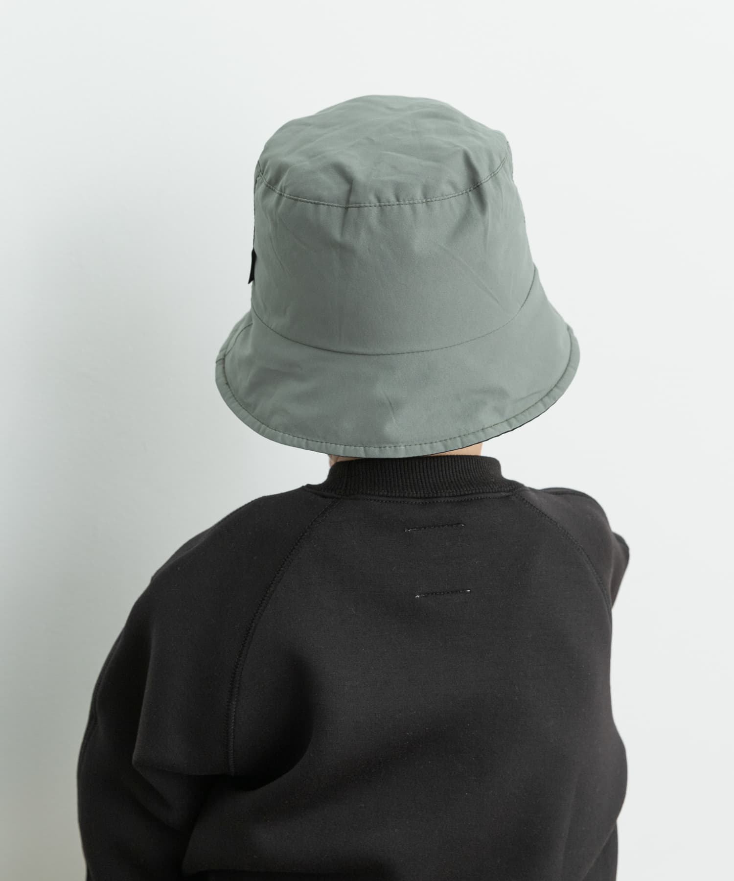 中綿バケットハット(KIDS) BLK×KHK one