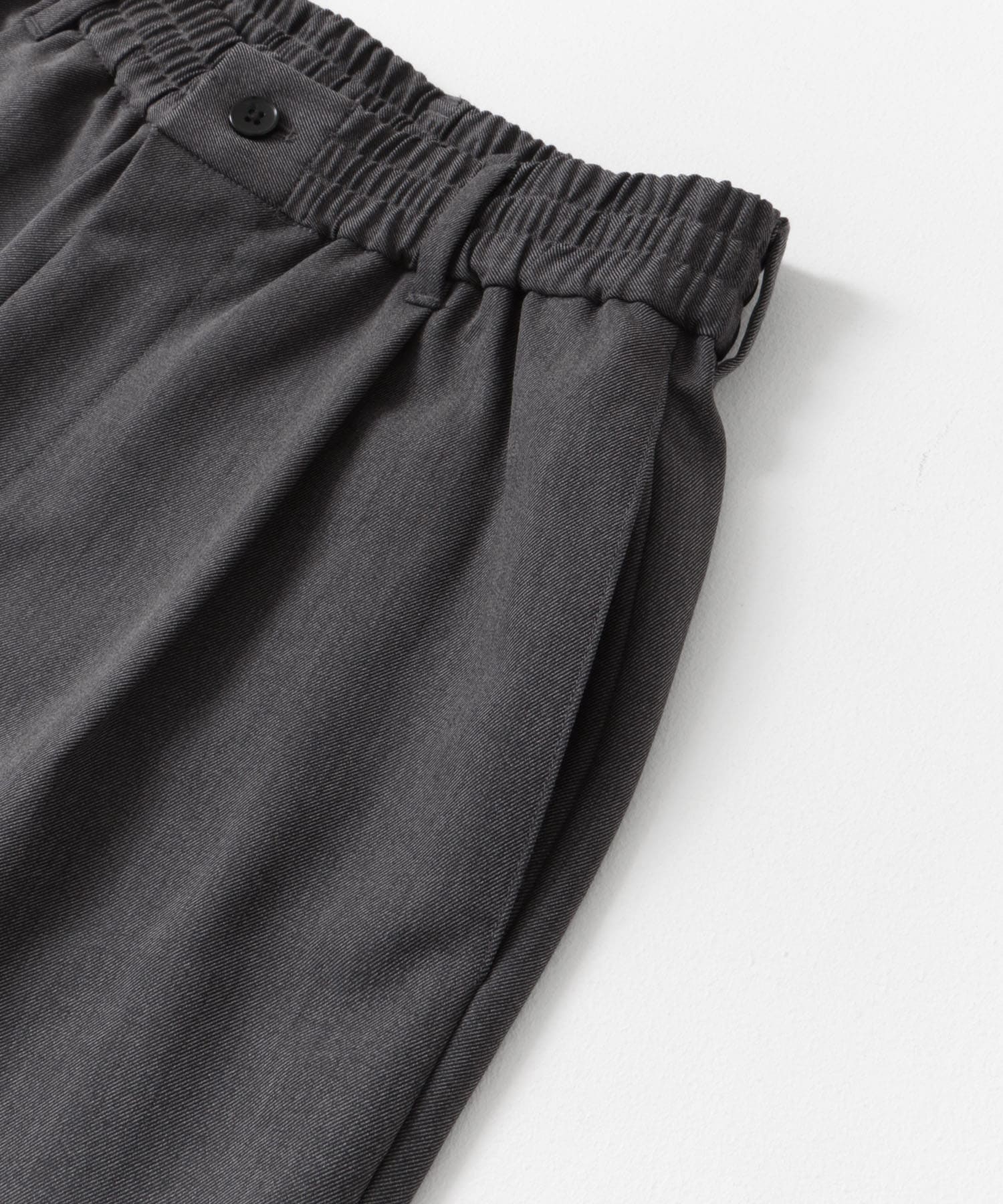 T/R ワイドテーパードトラウザー CHARCOAL M