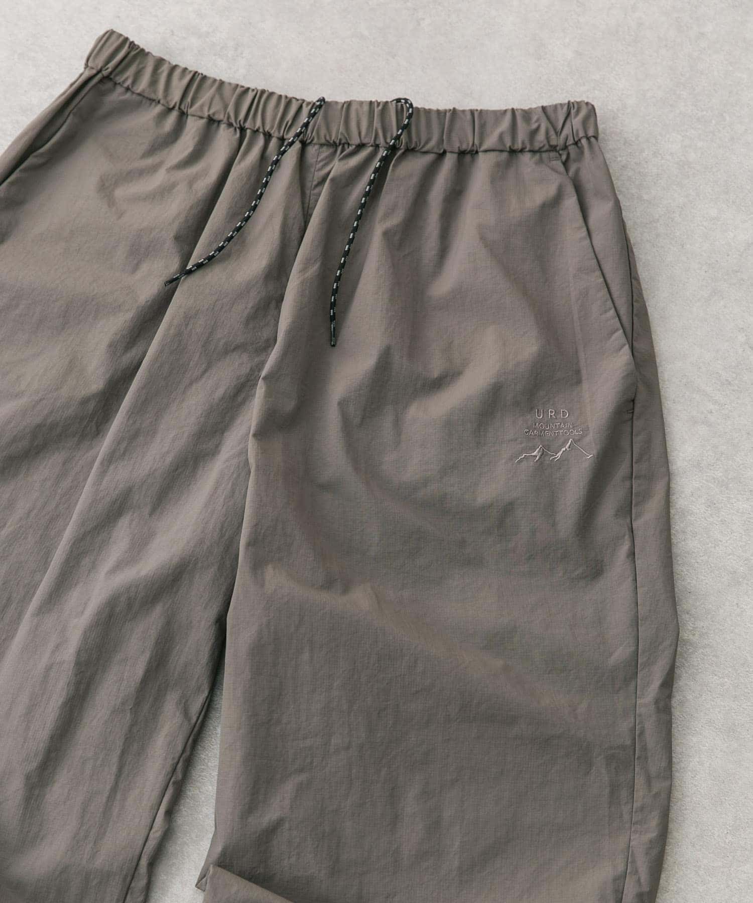『セットアップ対応』URDリップストップナイロンパンツ TAUPE L