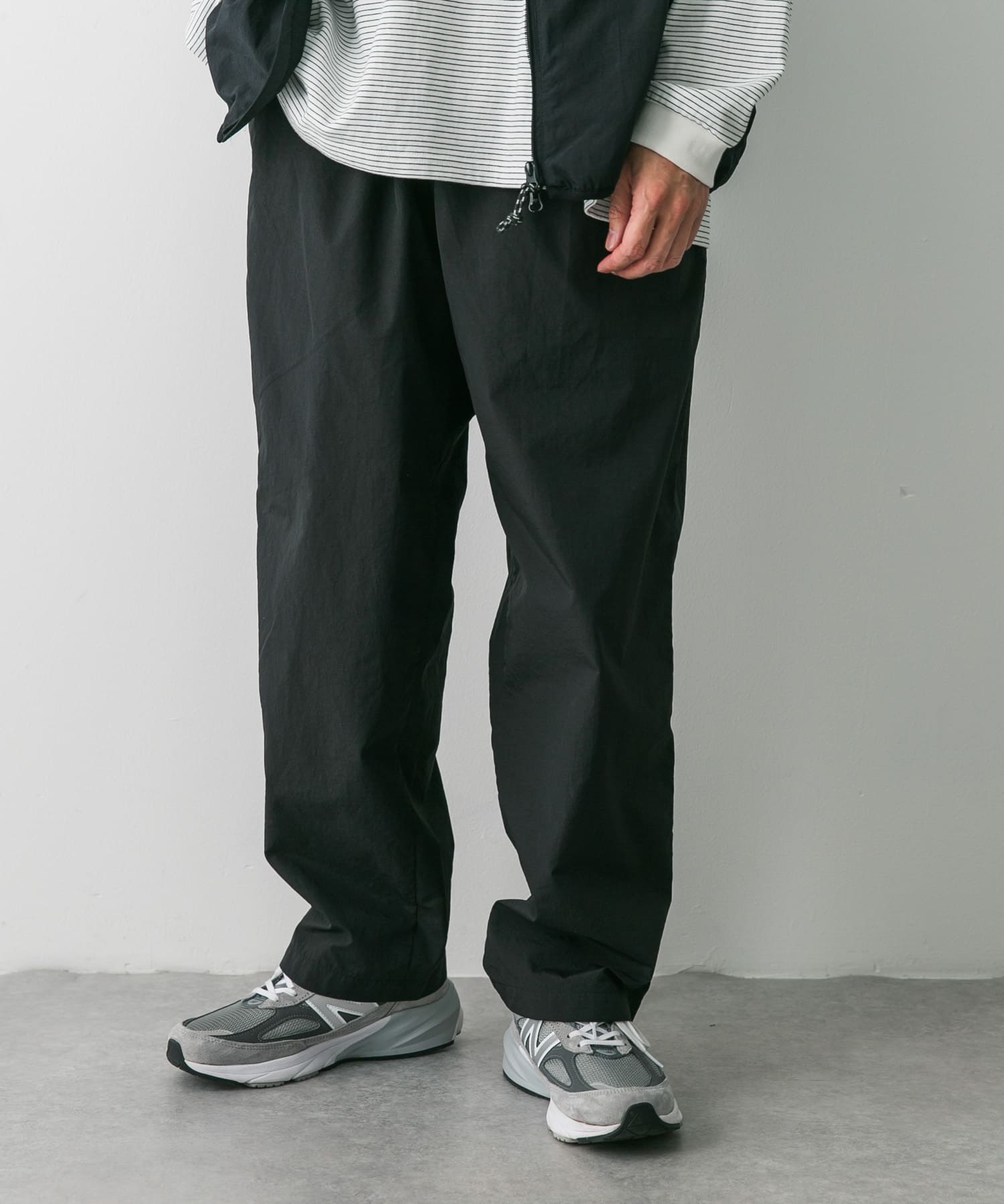 セットアップ対応』URDリップストップナイロンパンツ(M CHARCOAL