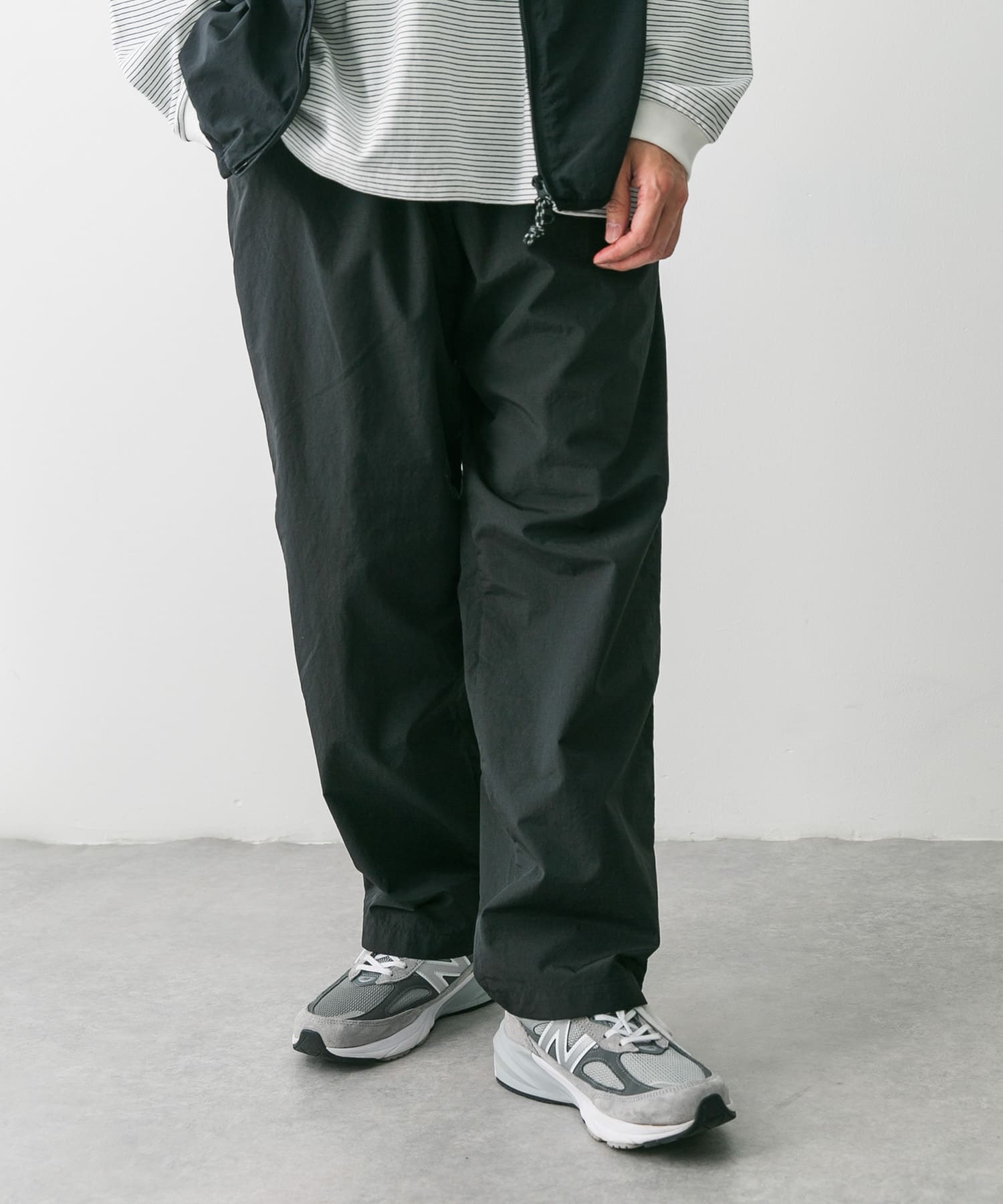 セットアップ対応』URDリップストップナイロンパンツ(M CHARCOAL