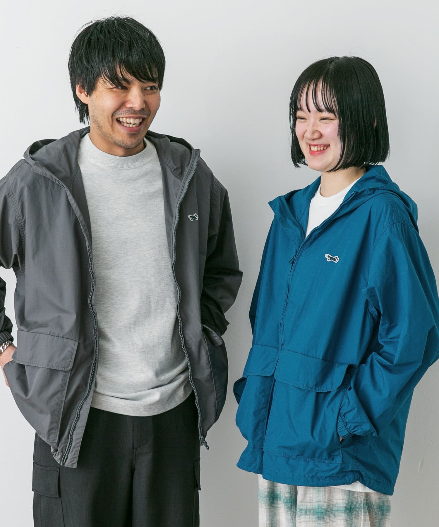 身長：172cm サイズ：M / 身長：162cm サイズ：S