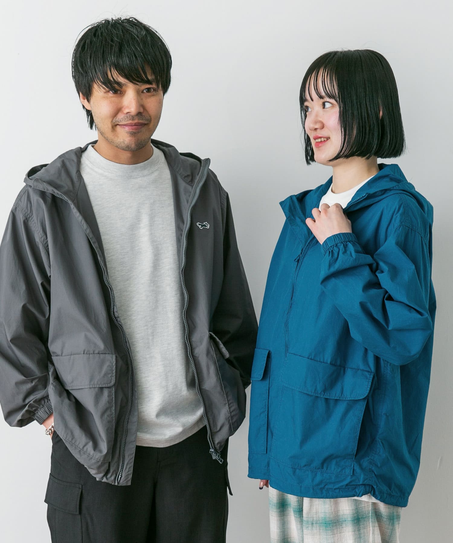 身長：172cm サイズ：M / 身長：162cm サイズ：S