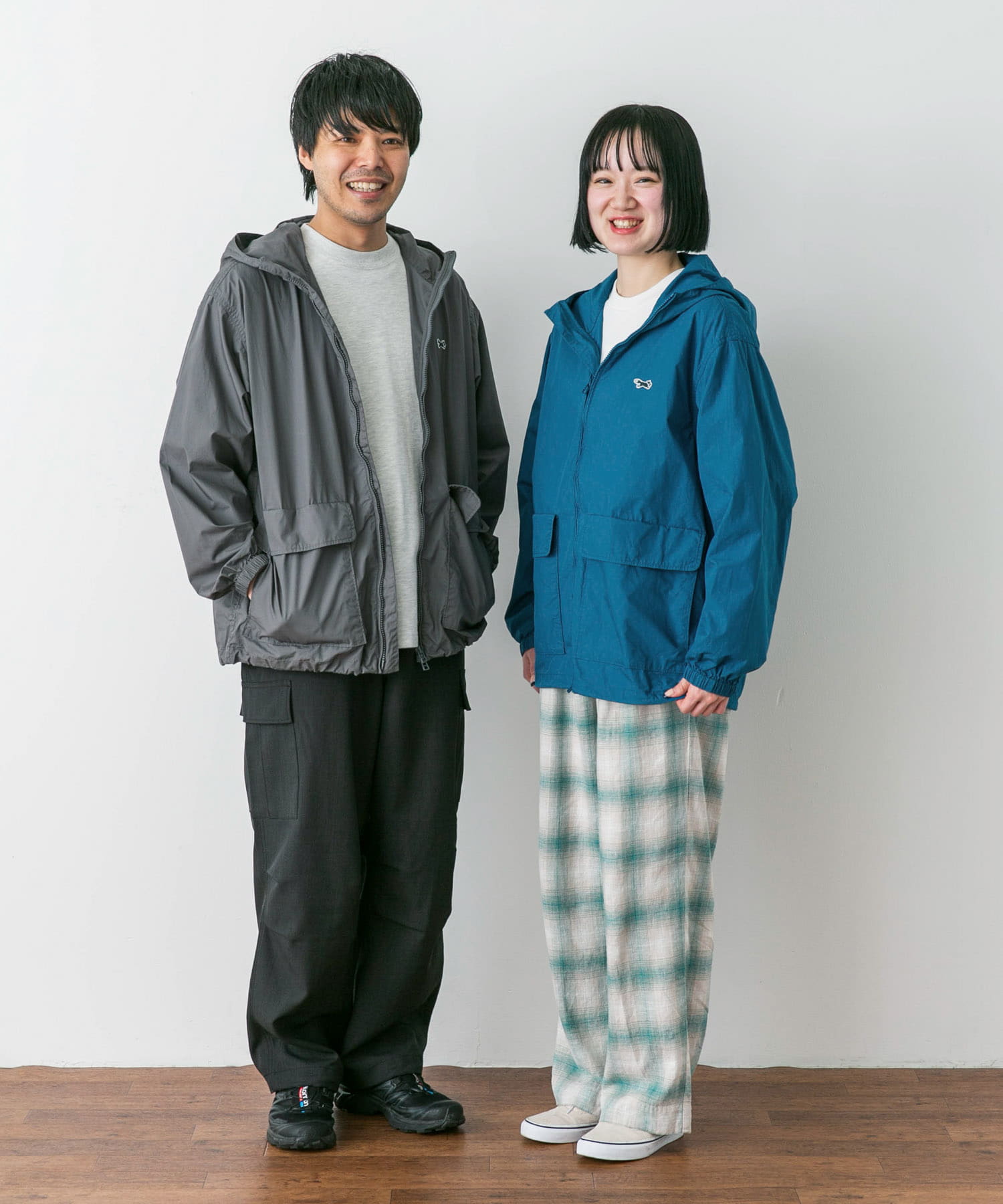 身長：172cm サイズ：M / 身長：162cm サイズ：S