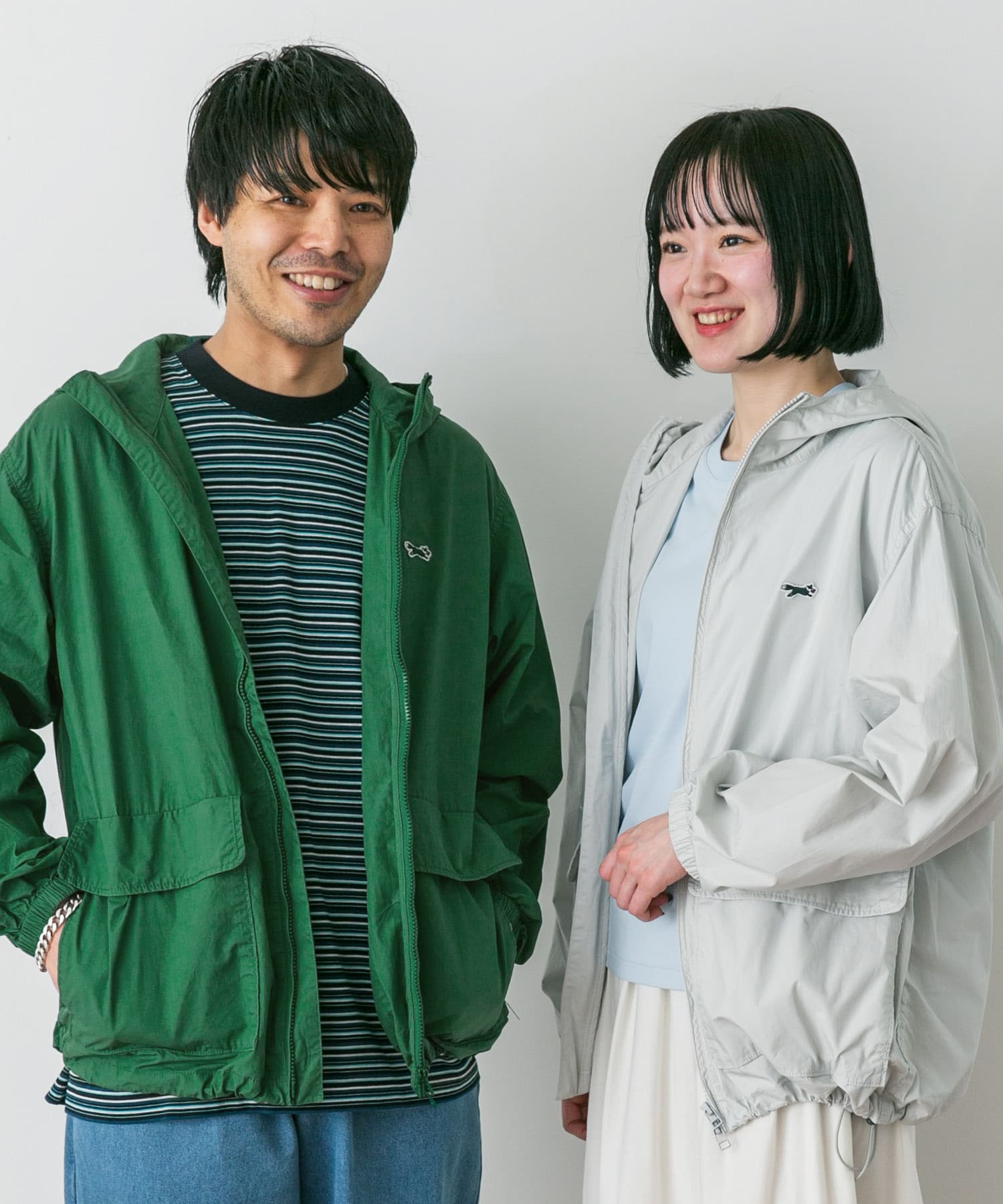 身長：172cm サイズ：M / 身長：162cm サイズ：S