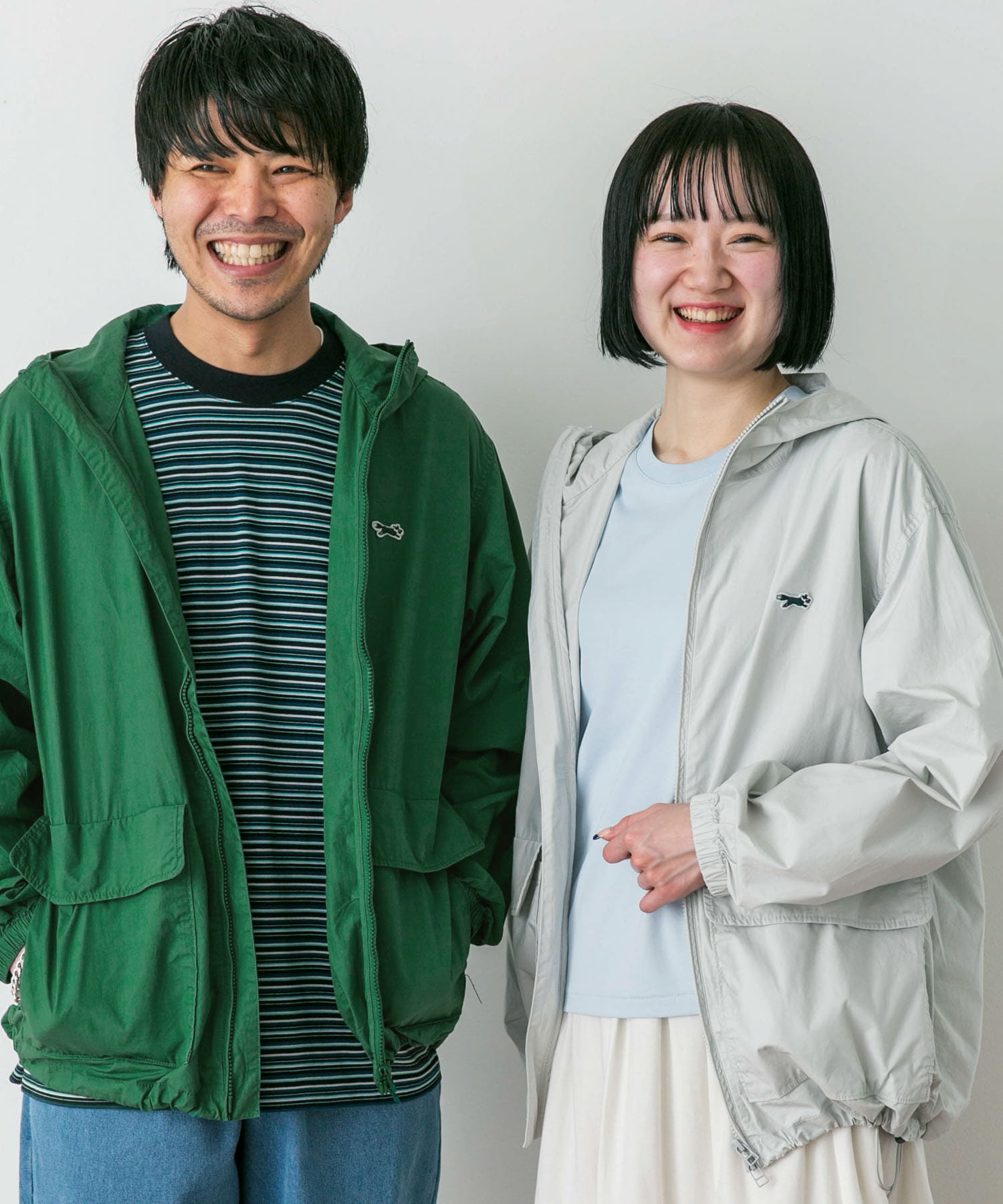 身長：172cm サイズ：M / 身長：162cm サイズ：S