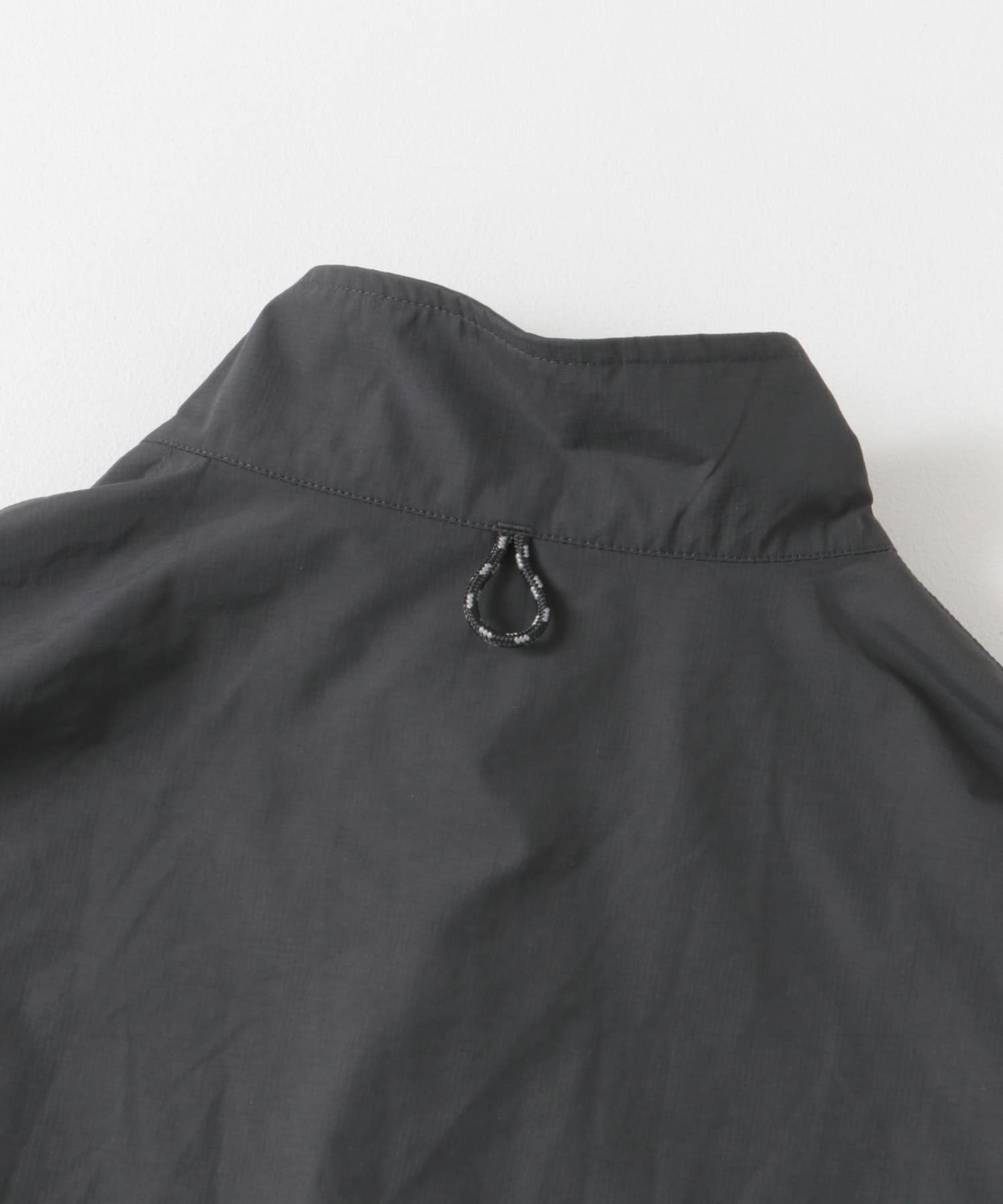 『セットアップ対応』URDリップストップナイロンベスト CHARCOAL M