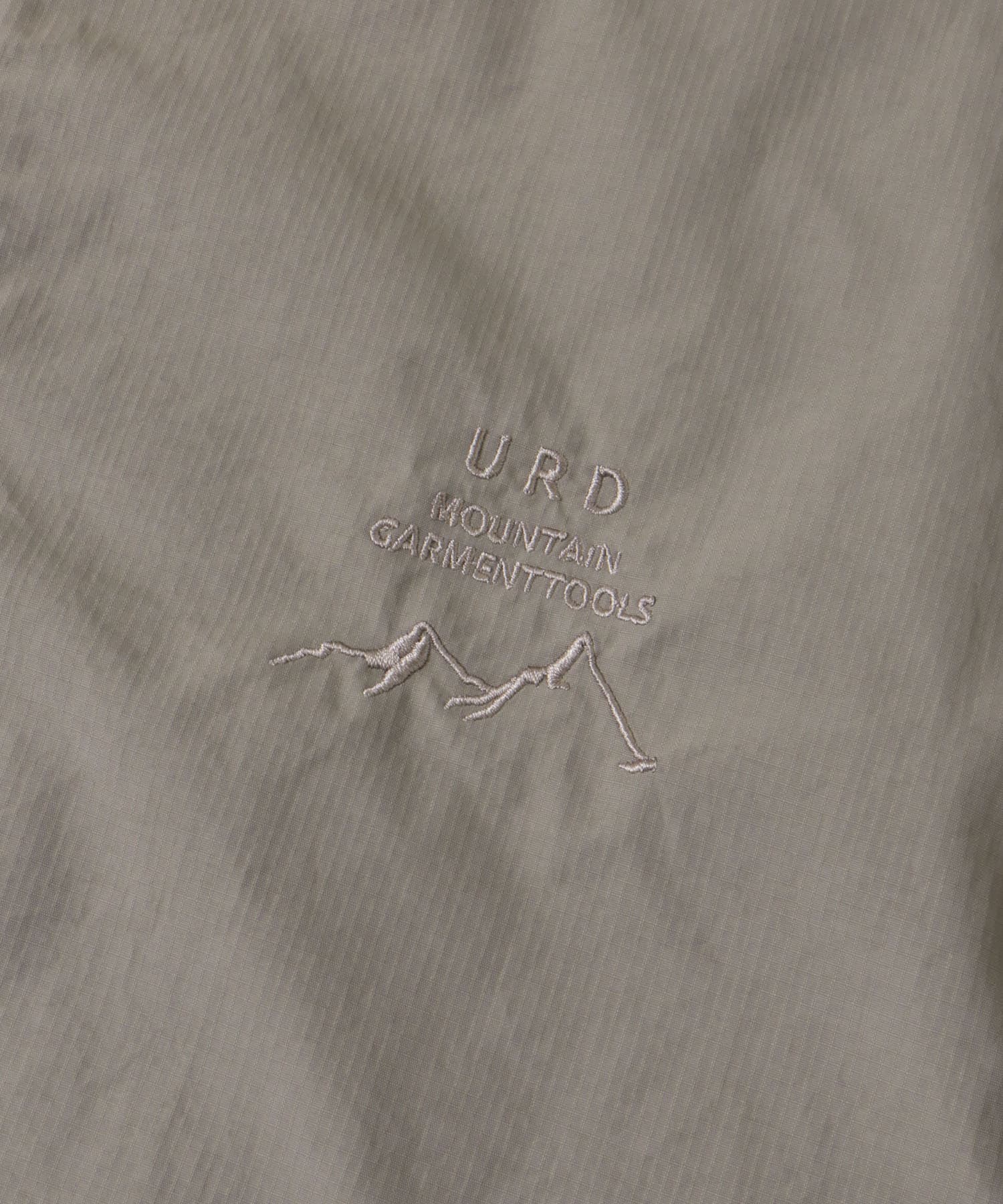 『セットアップ対応』URDリップストップナイロンベスト TAUPE M