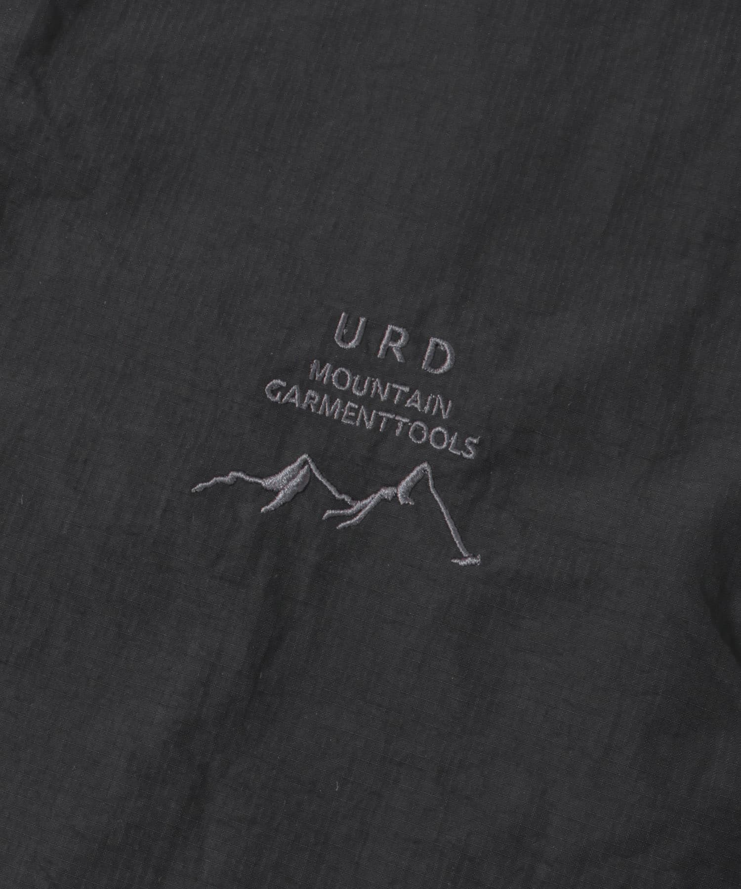 『セットアップ対応』URDリップストップナイロンベスト BLACK M