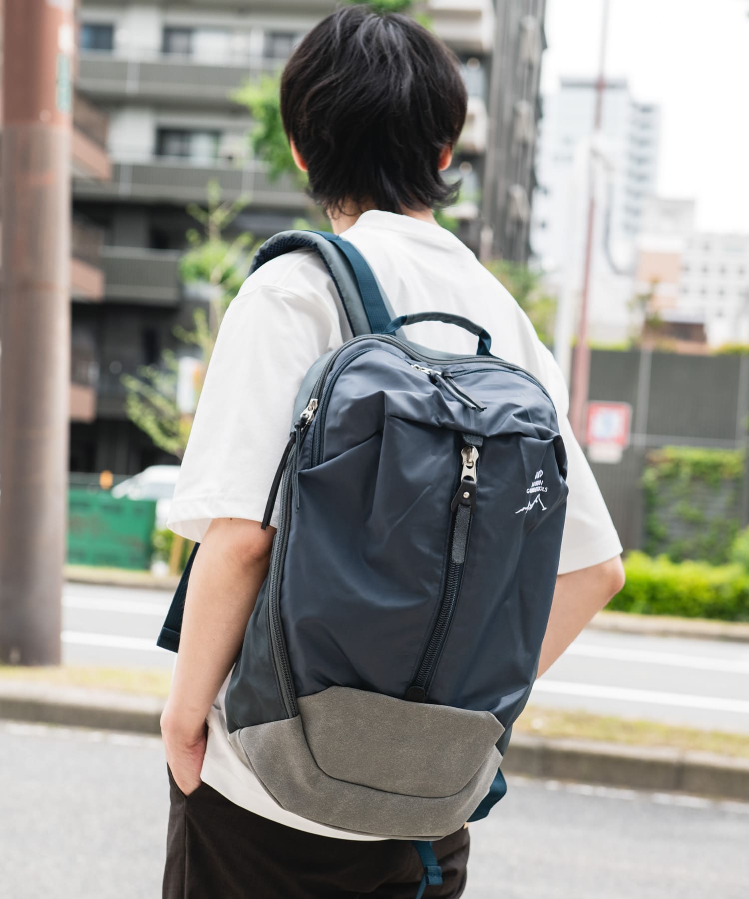 URD BACKPACK BLUE GRAY -