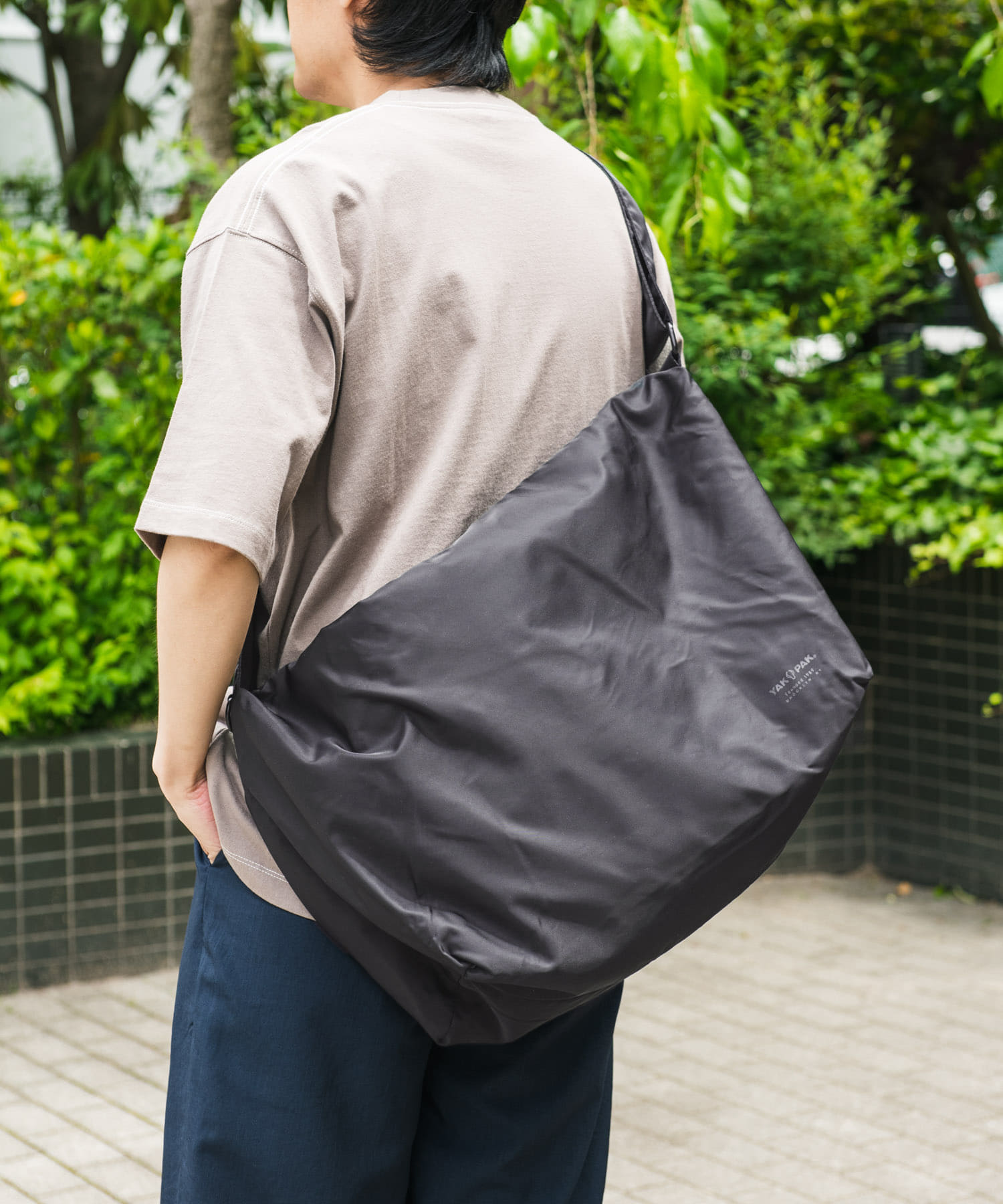 『撥水』『別注』YAKPAK×DOORS　SHOULDER BAG CHARCOAL 2 -