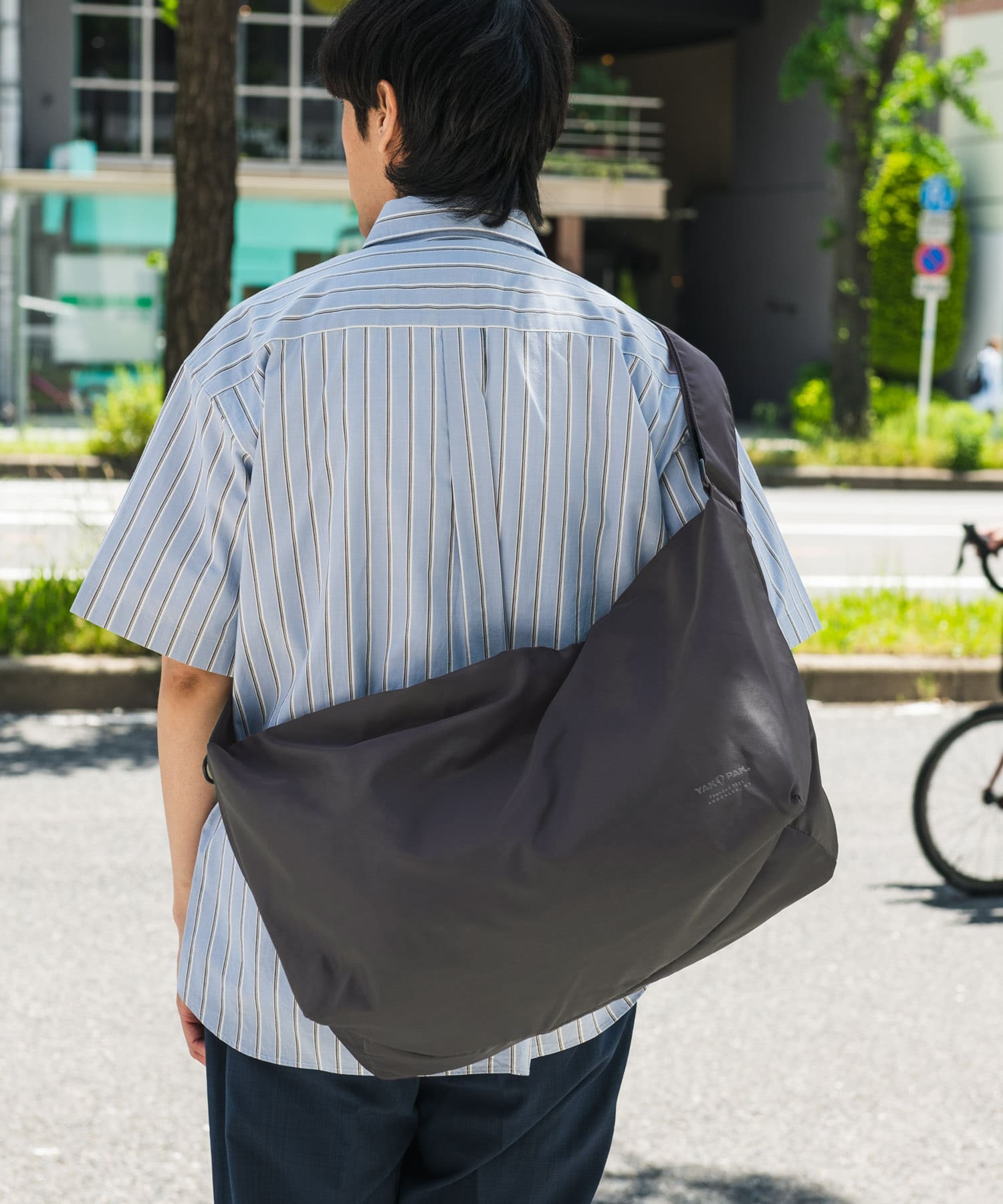 『撥水』『別注』YAKPAK×DOORS　SHOULDER BAG CHARCOAL 2 -