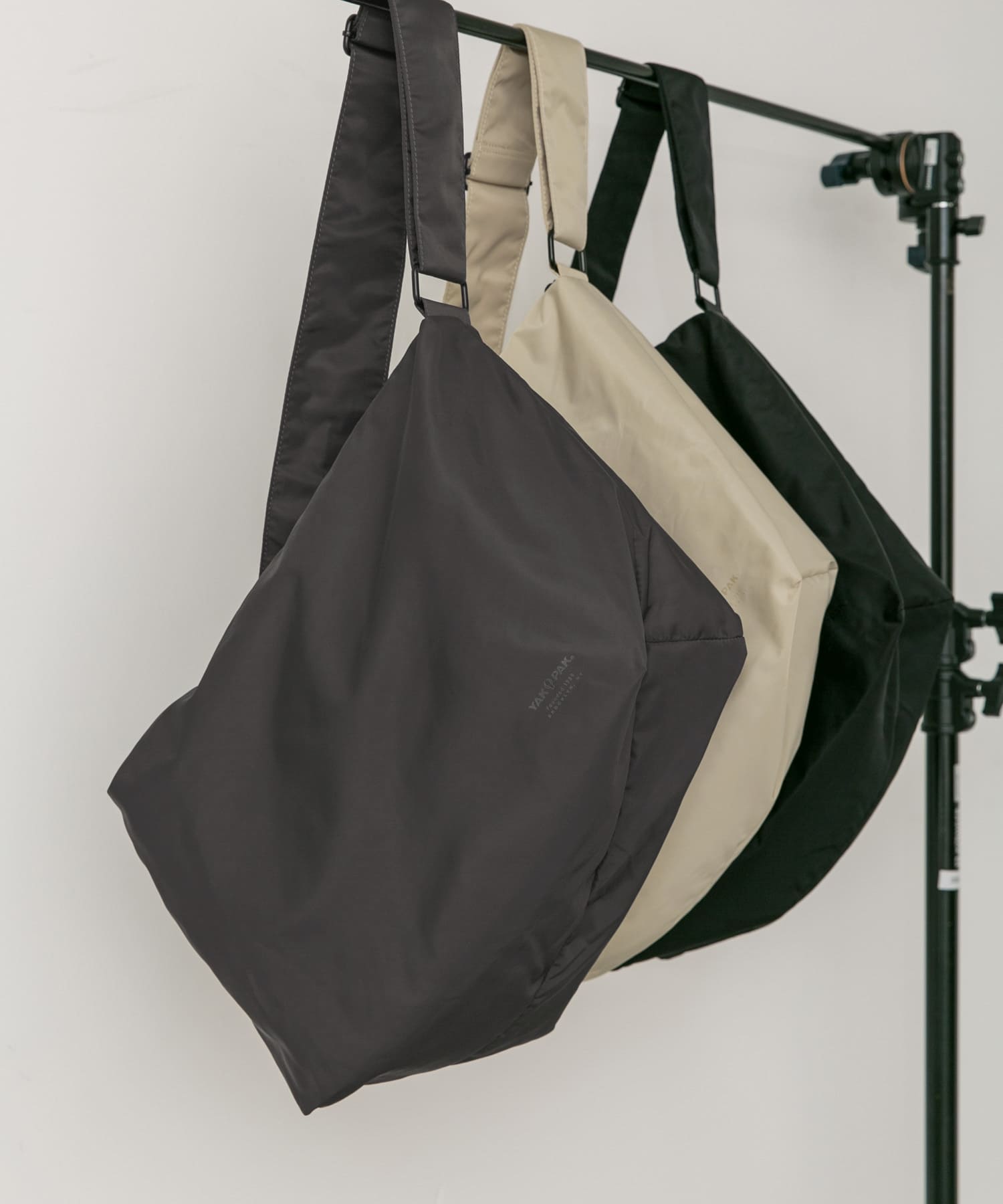 『撥水』『別注』YAKPAK×DOORS　SHOULDER BAG CHARCOAL 2 -