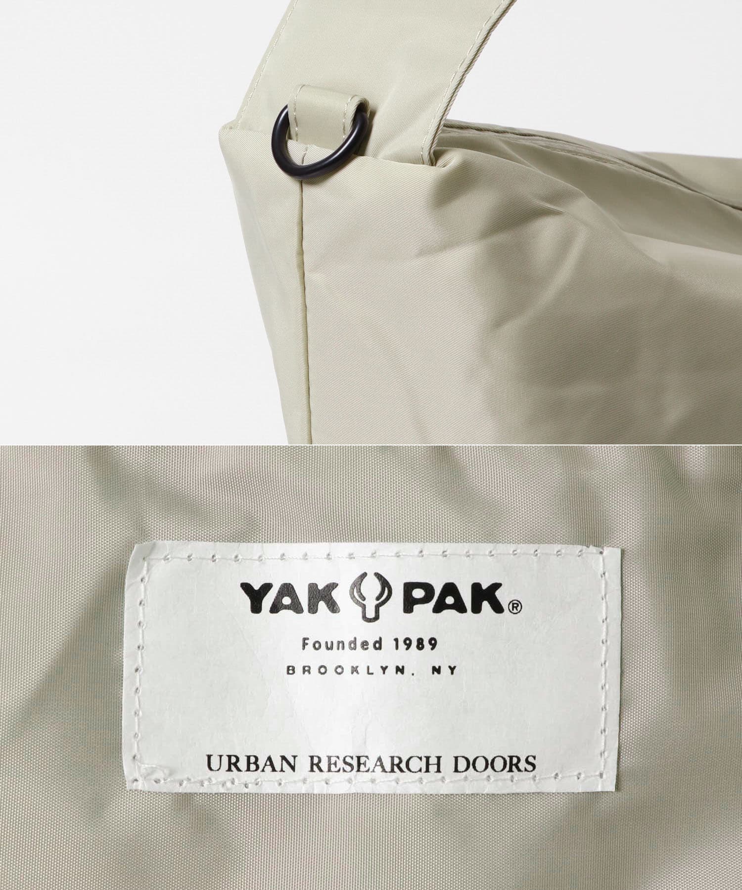 『撥水』『別注』YAKPAK×DOORS　SHOULDER BAG GREIGE 2 -
