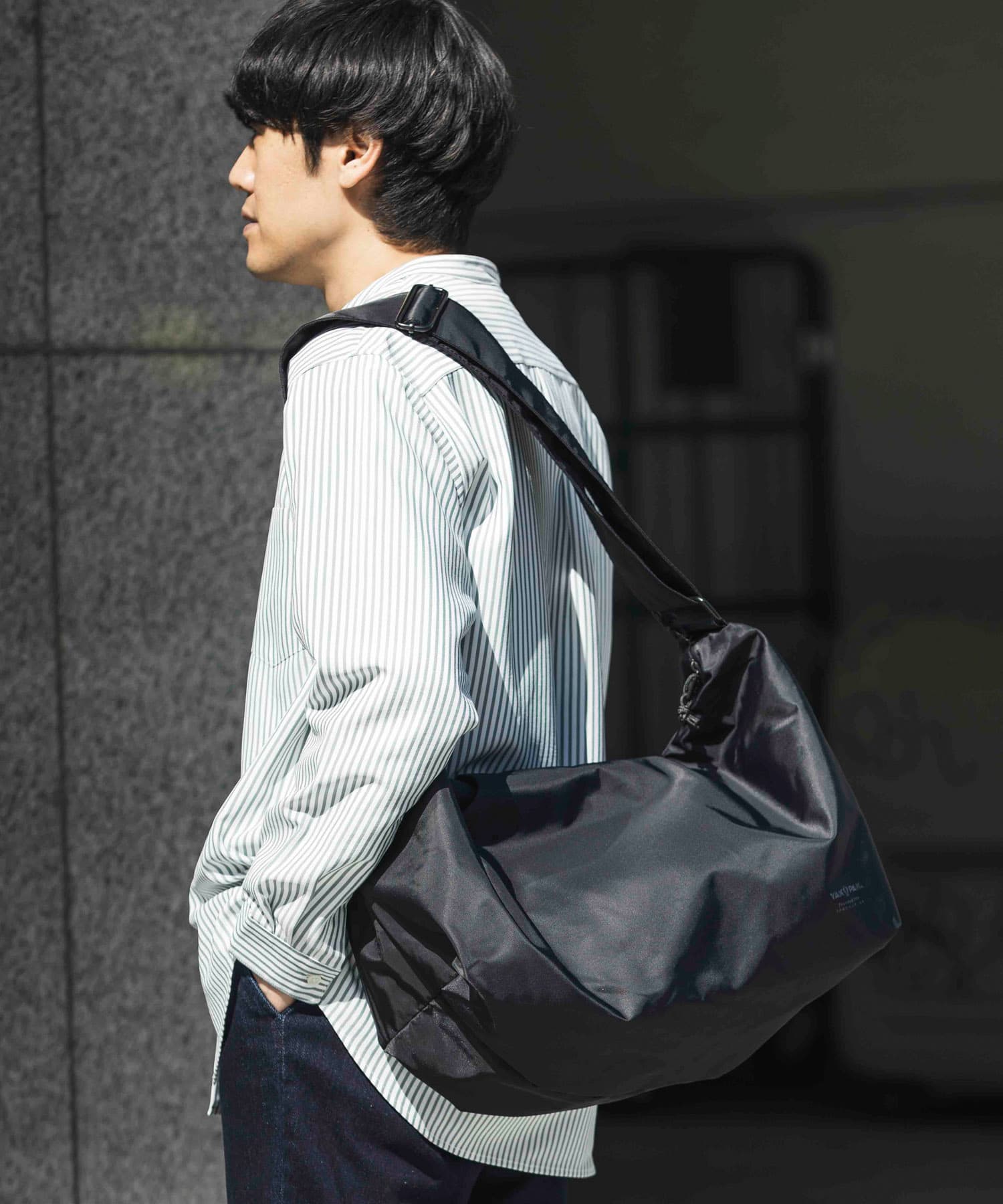 『撥水』『別注』YAKPAK×DOORS　SHOULDER BAG BLACK -