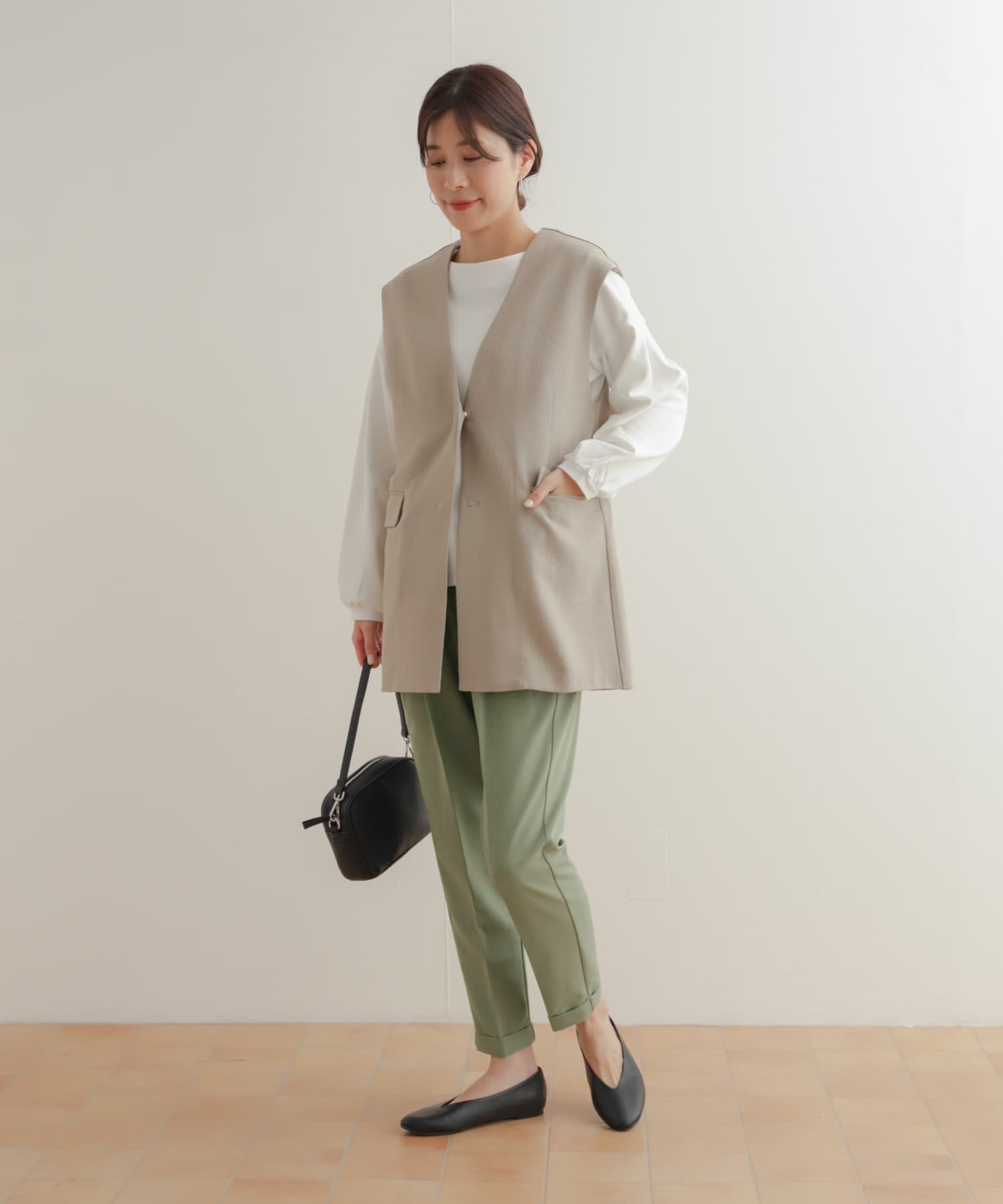 身長：162cm サイズ：XS