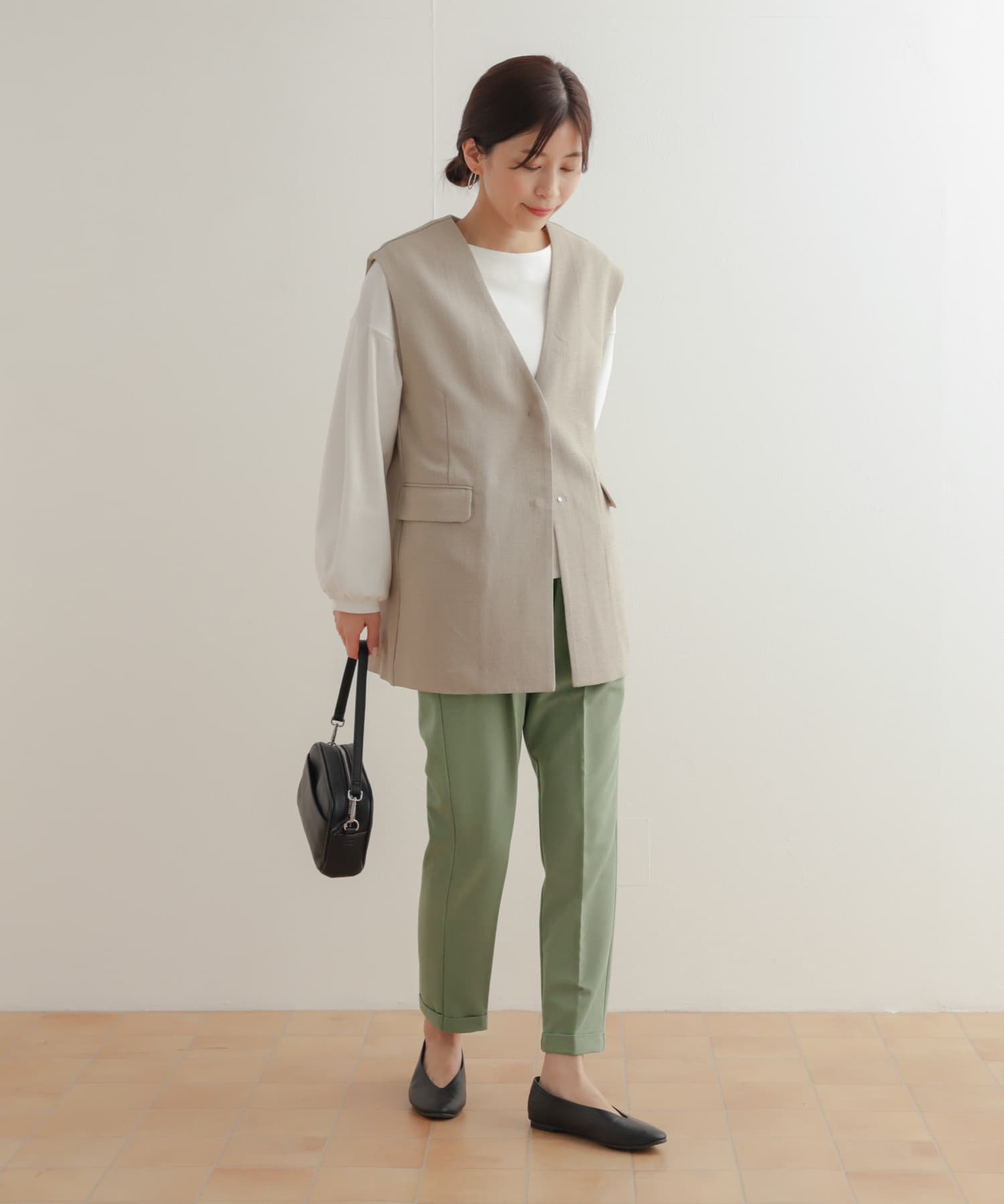 身長：162cm サイズ：XS