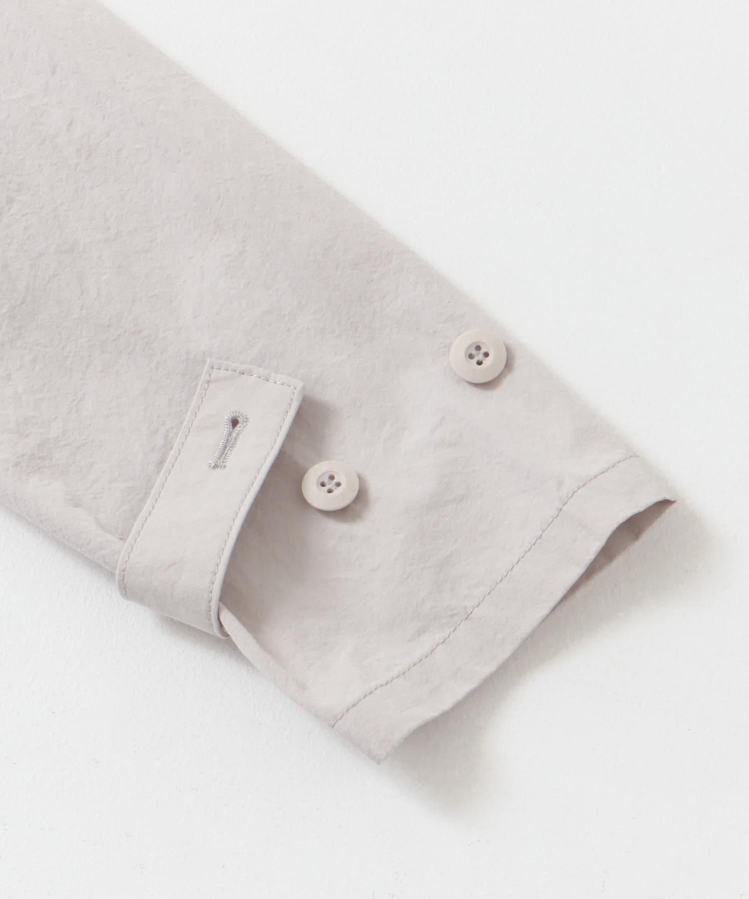 塩縮コットンステンカラーコート LIGHT GRAY M
