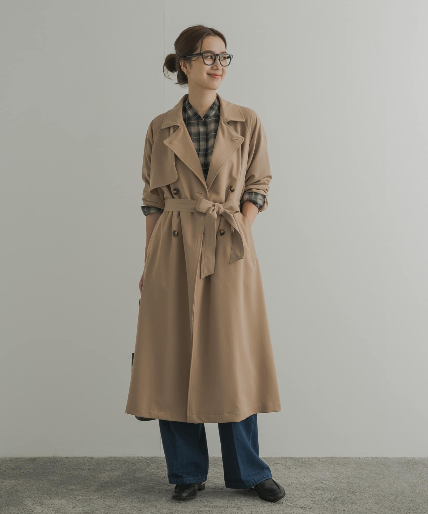 ロングトレンチコート(M GREIGE): アウター｜URBAN RESEARCH公式