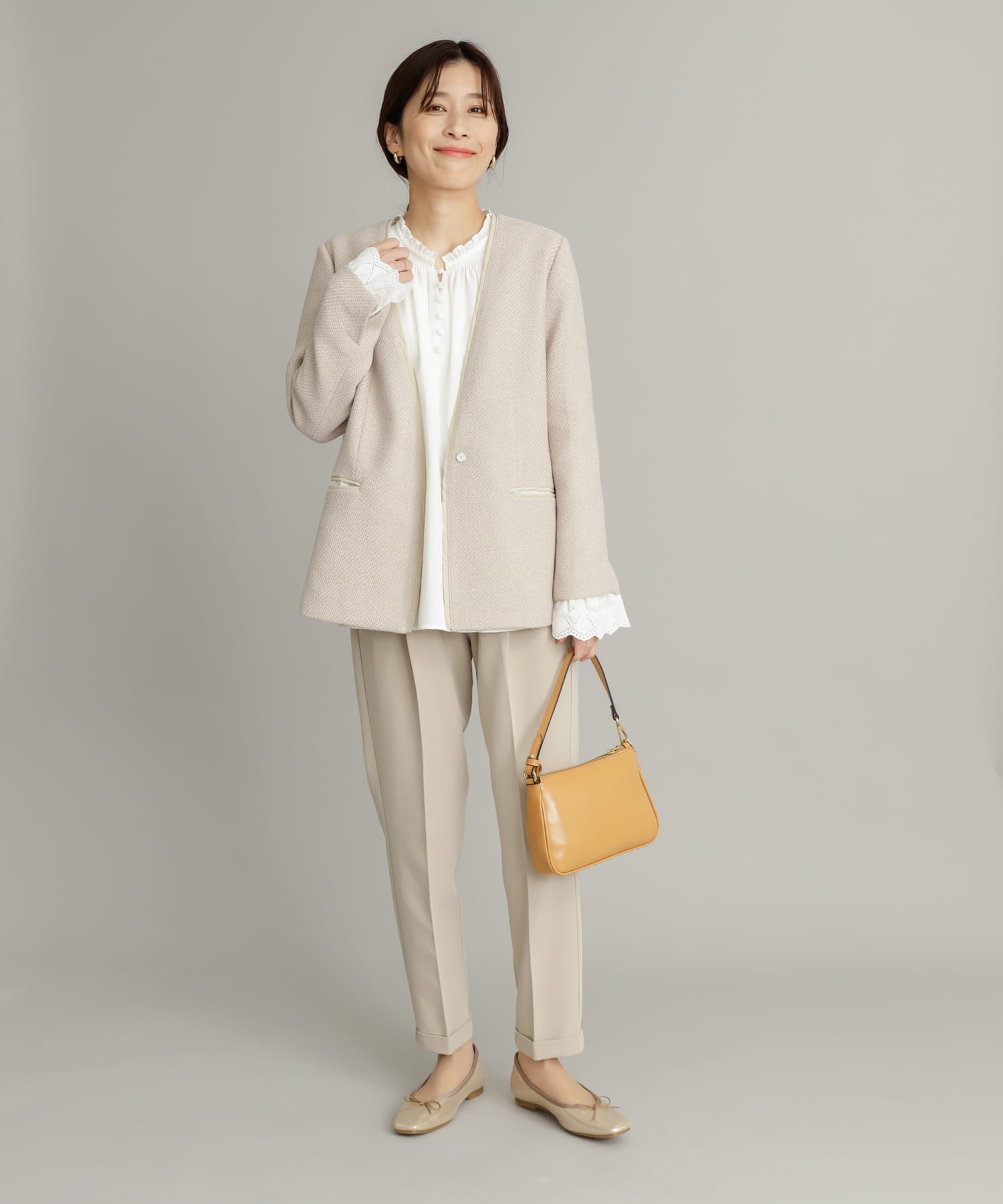 身長：162cm サイズ：M