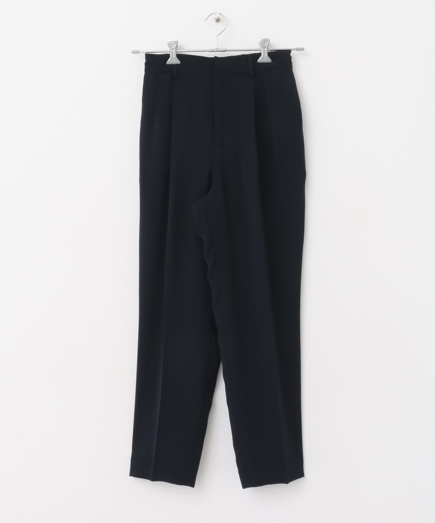 ドレステーパードパンツ NAVY S