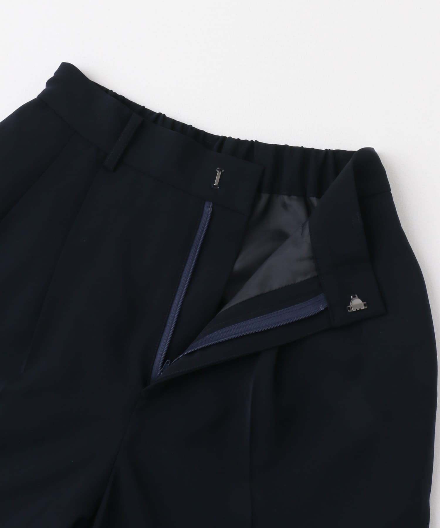ドレステーパードパンツ NAVY S