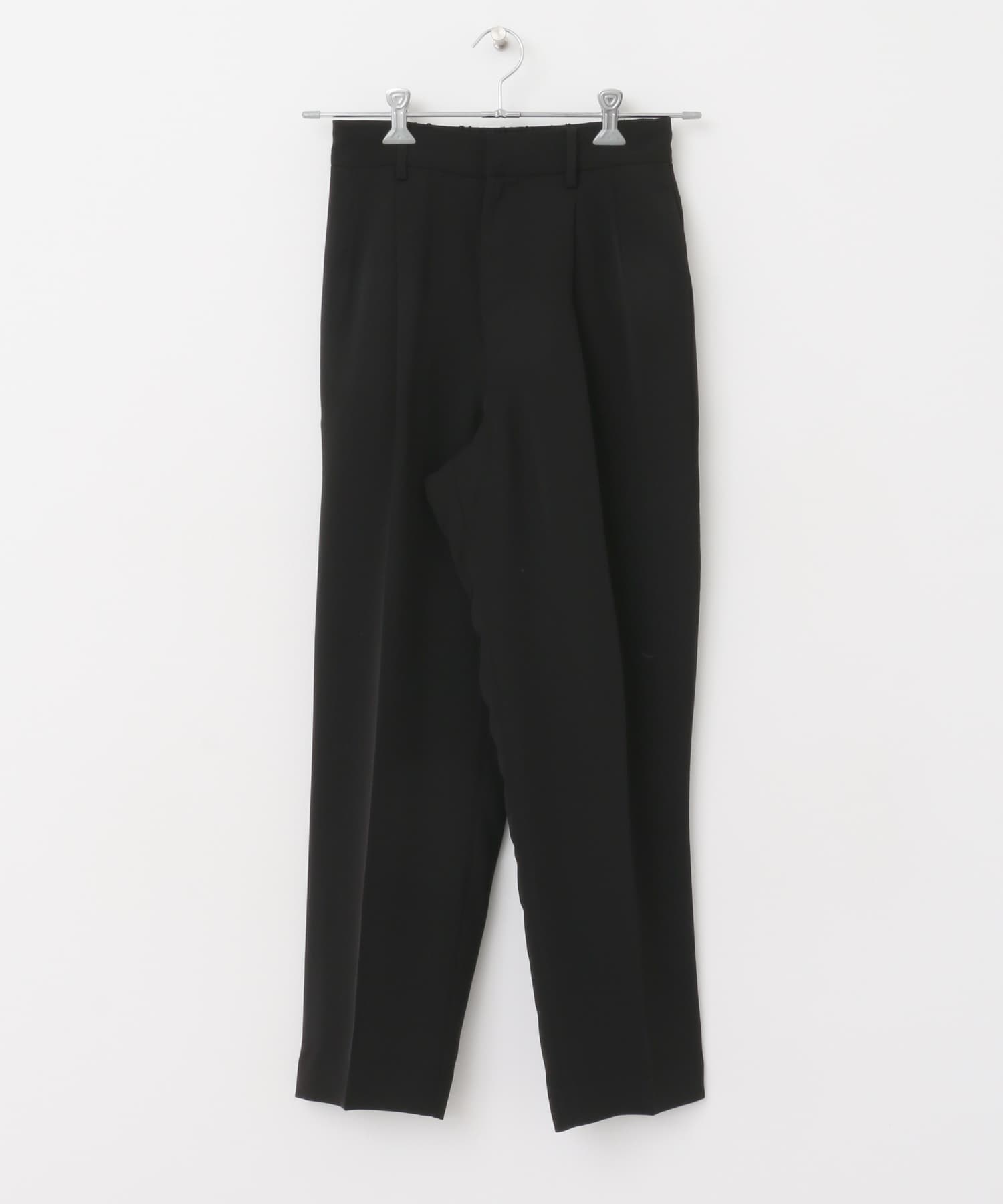 ドレステーパードパンツ BLACK S