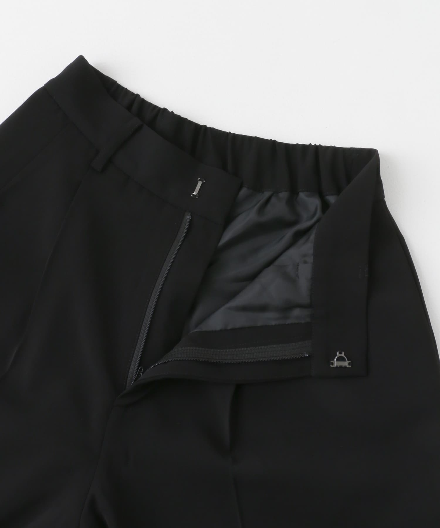 ドレステーパードパンツ BLACK S