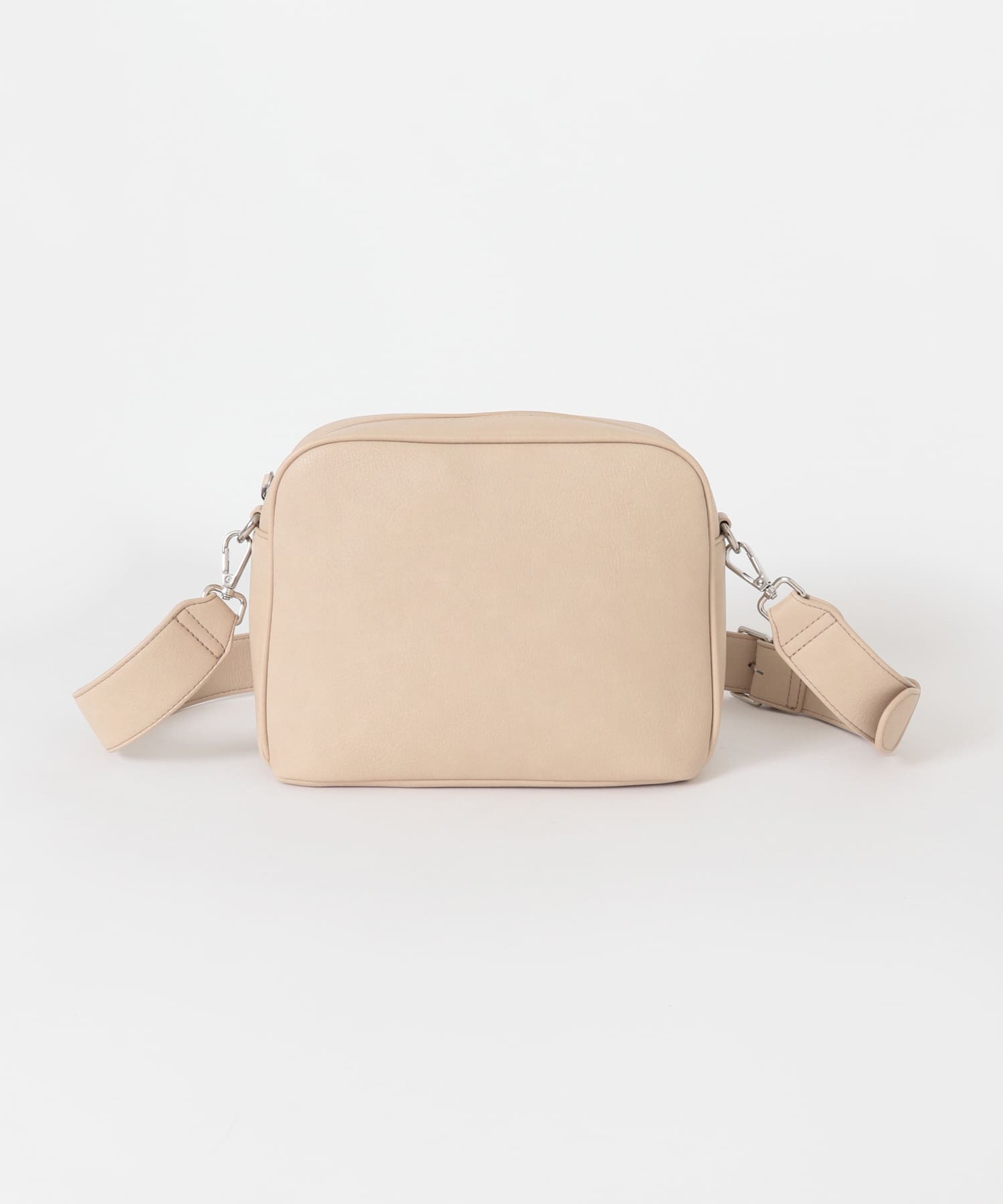 2WAYスクエアショルダーバッグ L/BEIGE -